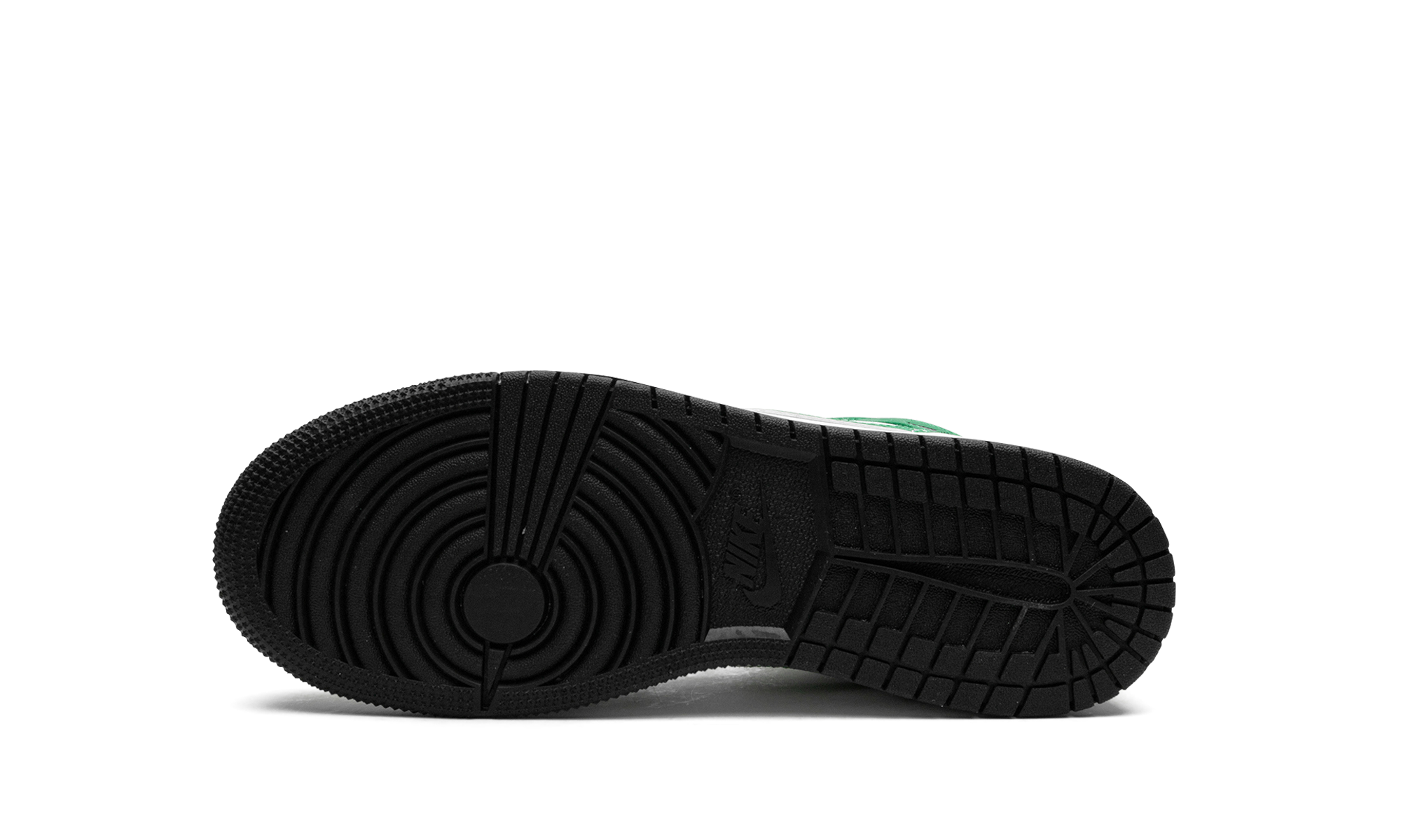 jordan 1 mid lucky green gs+DQ8423-301+bottom view