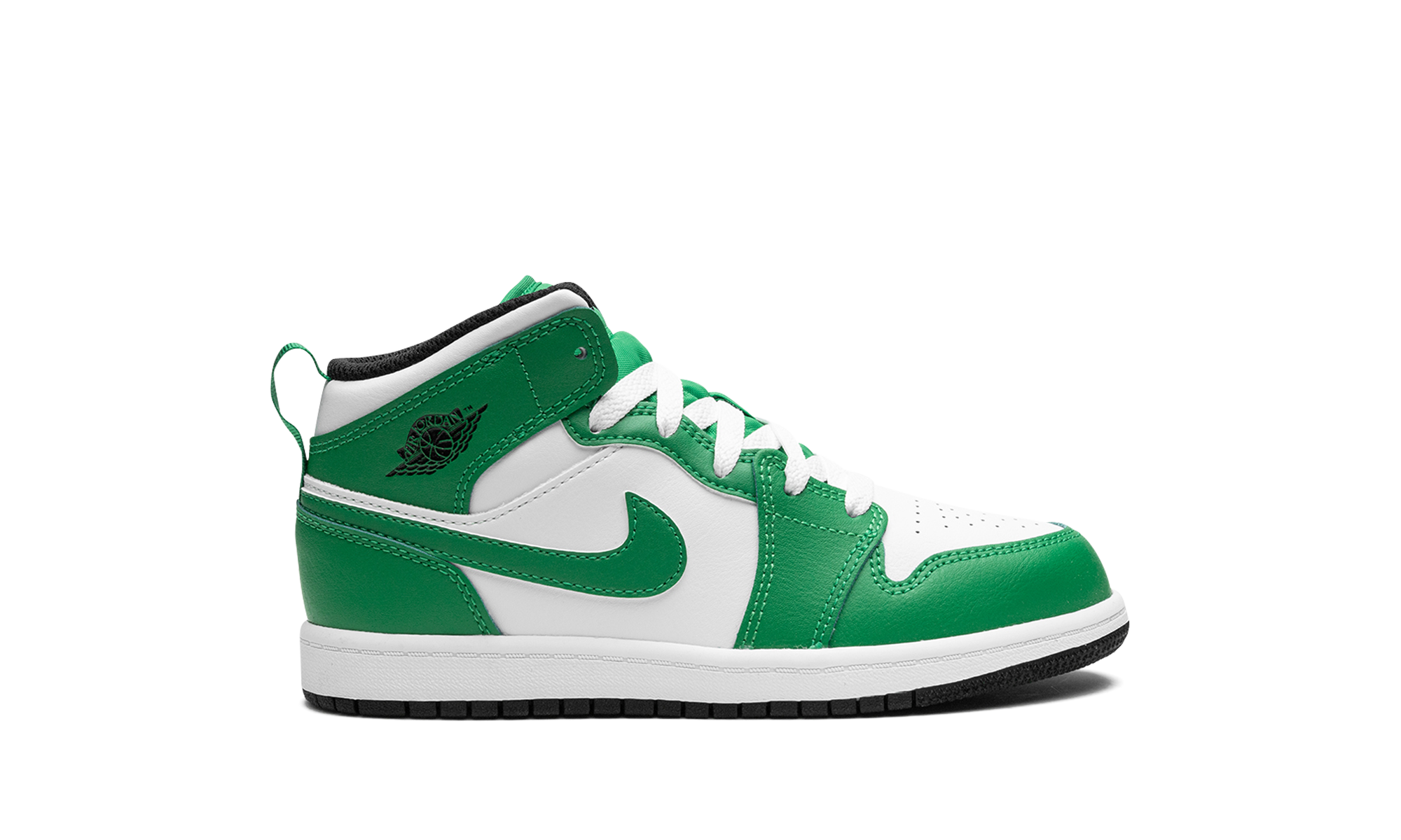 jordan 1 mid lucky green ps+DQ8424-301+right view