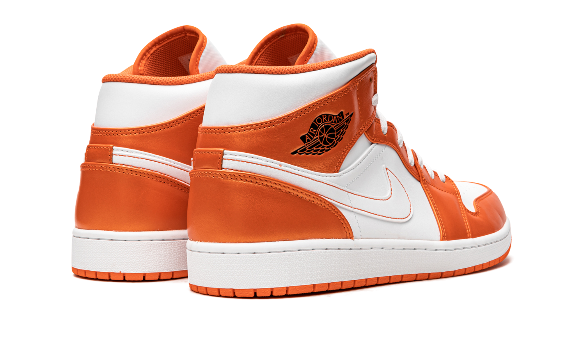 jordan 1 mid metallic orange+DM3531-800+diagnol right behind view