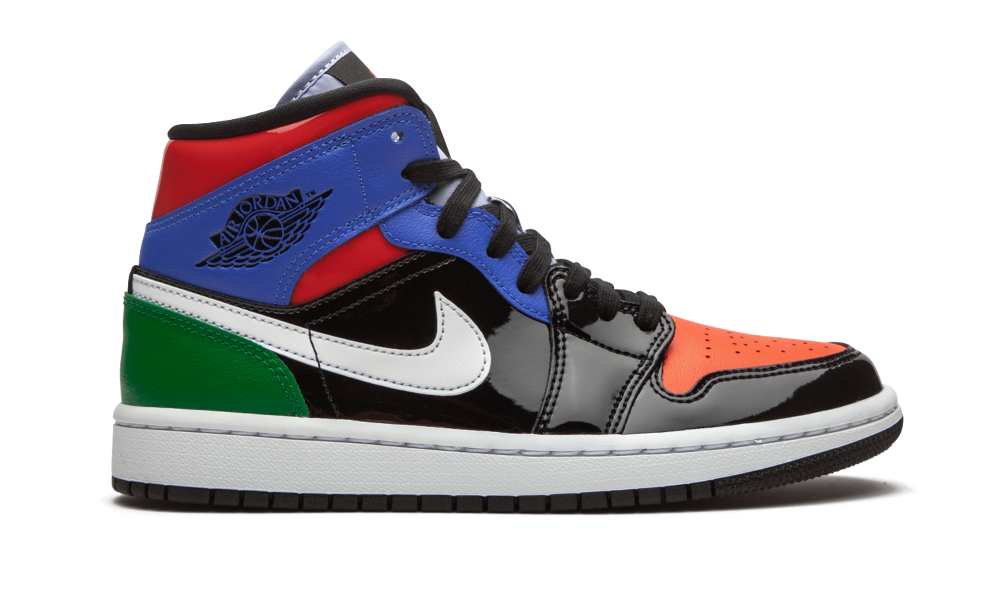 jordan 1 mid multi patent women s+CV5276-001+right view