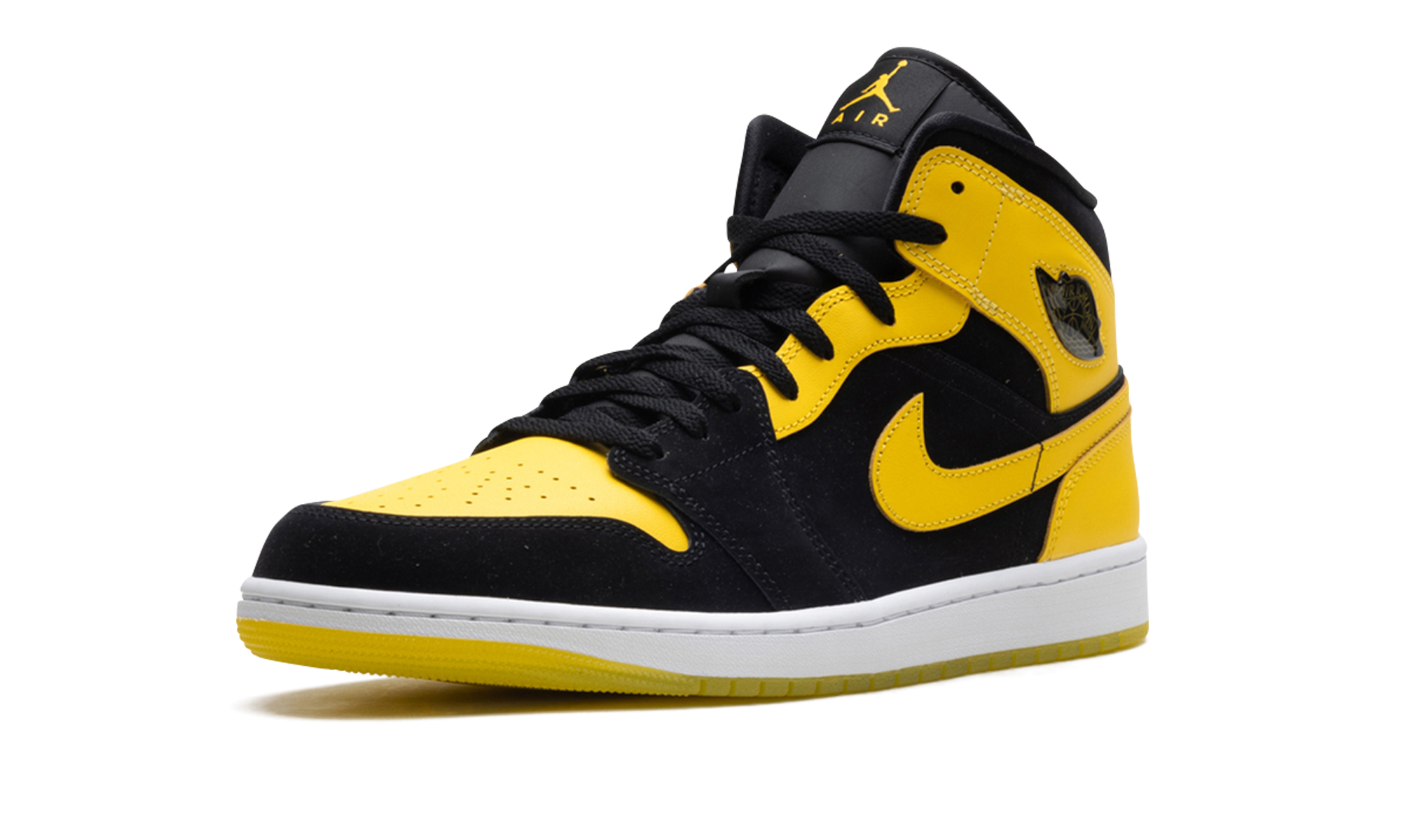 jordan 1 mid new love 2025+HJ6654-071+left diagnol single view