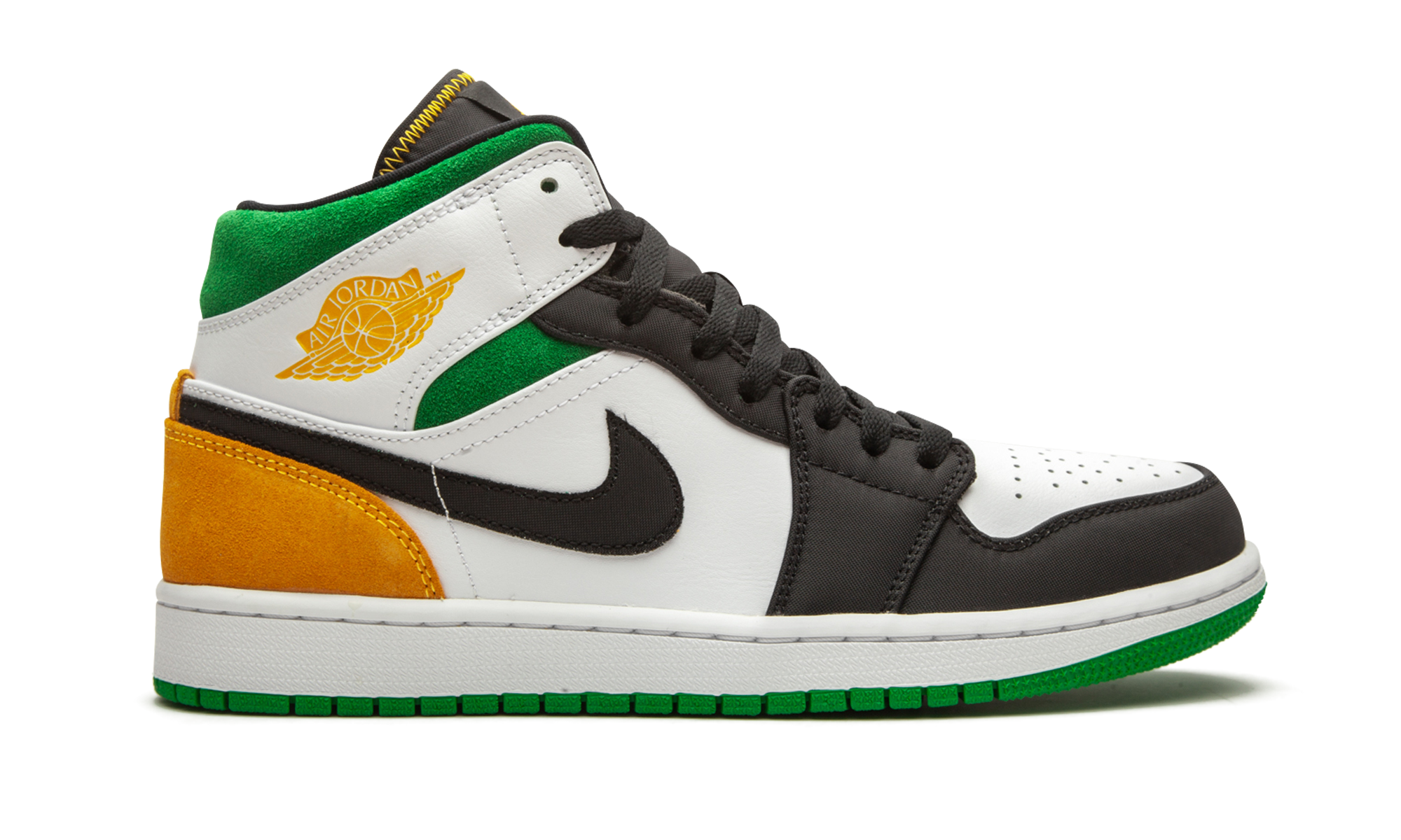 jordan 1 mid oakland+852542-101+right view