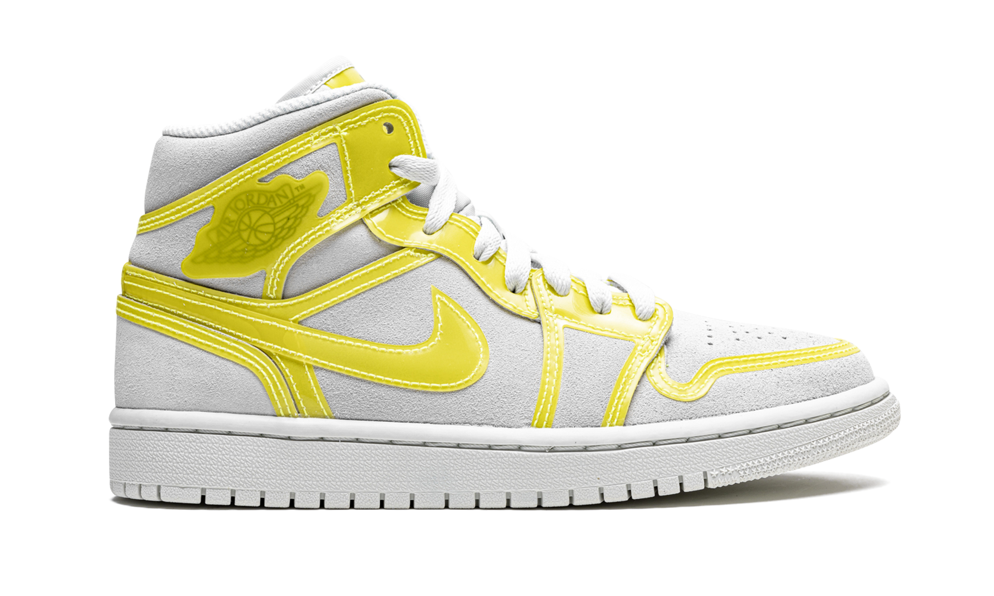 jordan 1 mid opti yellow women s+DA5552-107+right view