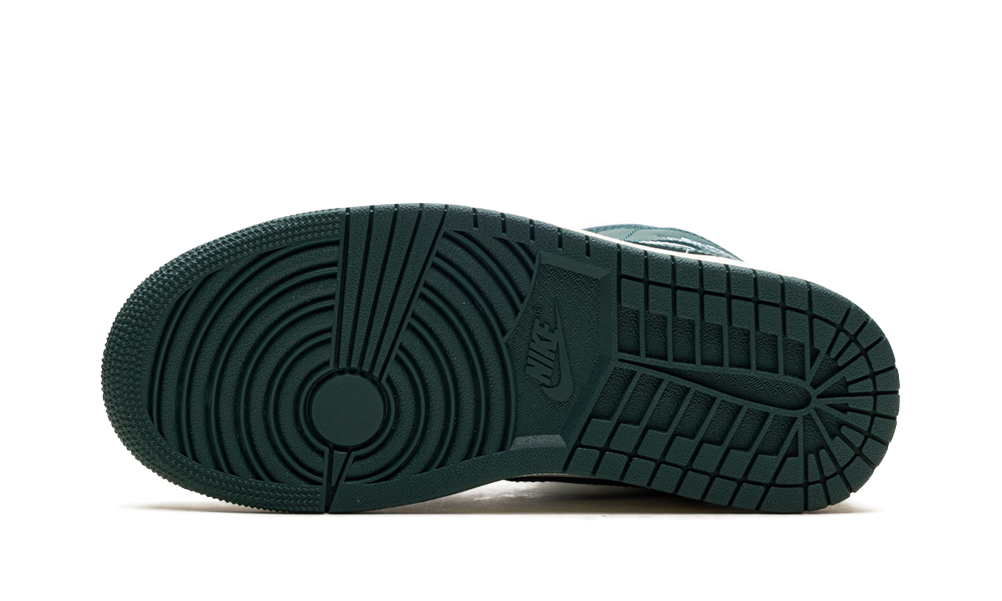 jordan 1 mid oxidised green women s+BQ6472-133+bottom view