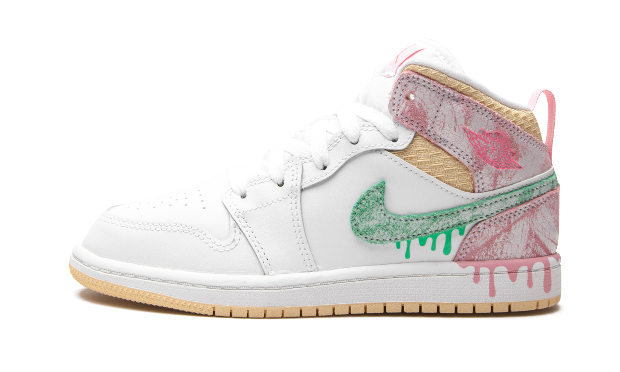 jordan 1 mid paint drip ps+DD1667-100+diagnol right view 1