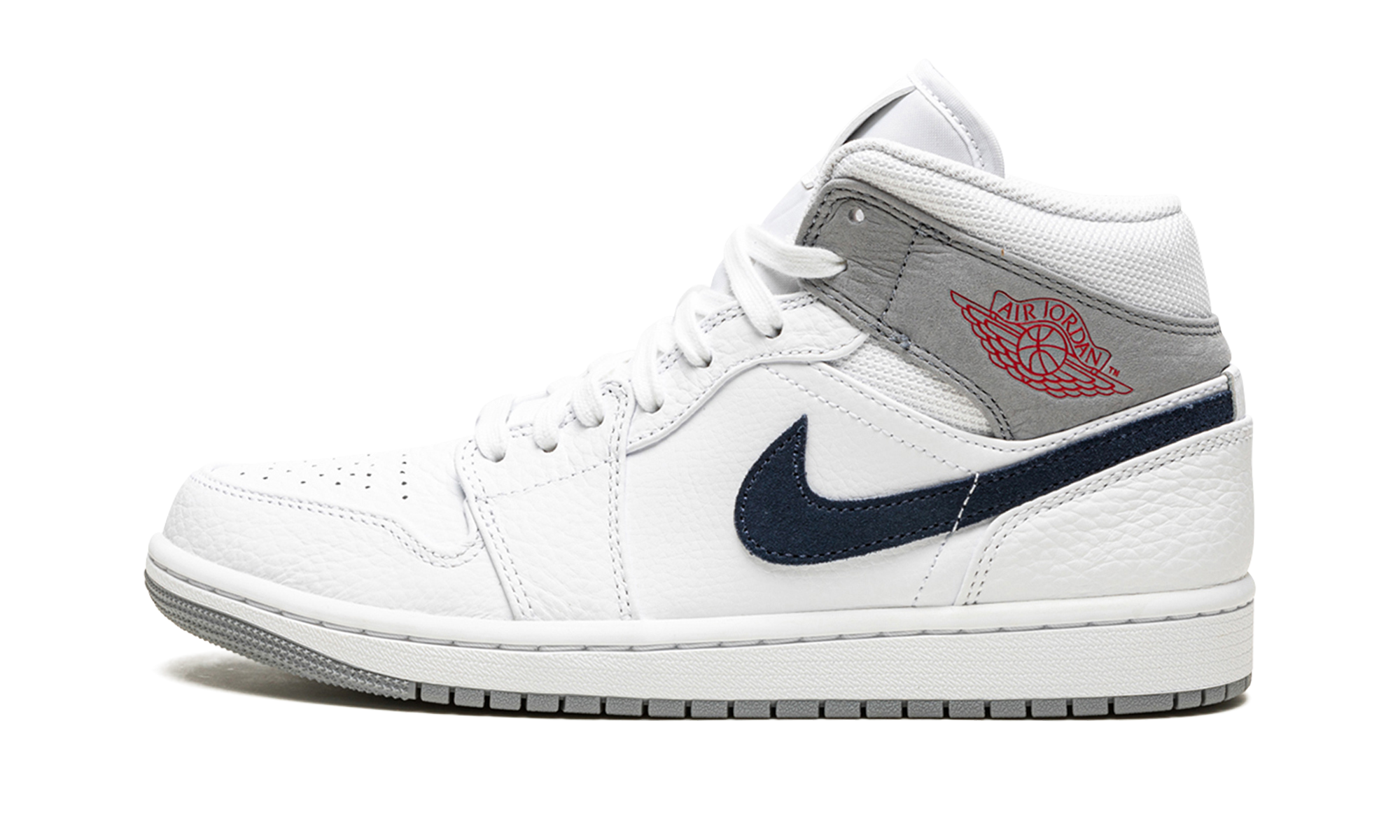 jordan 1 mid paris white+DR8038-100+diagnol right view 1