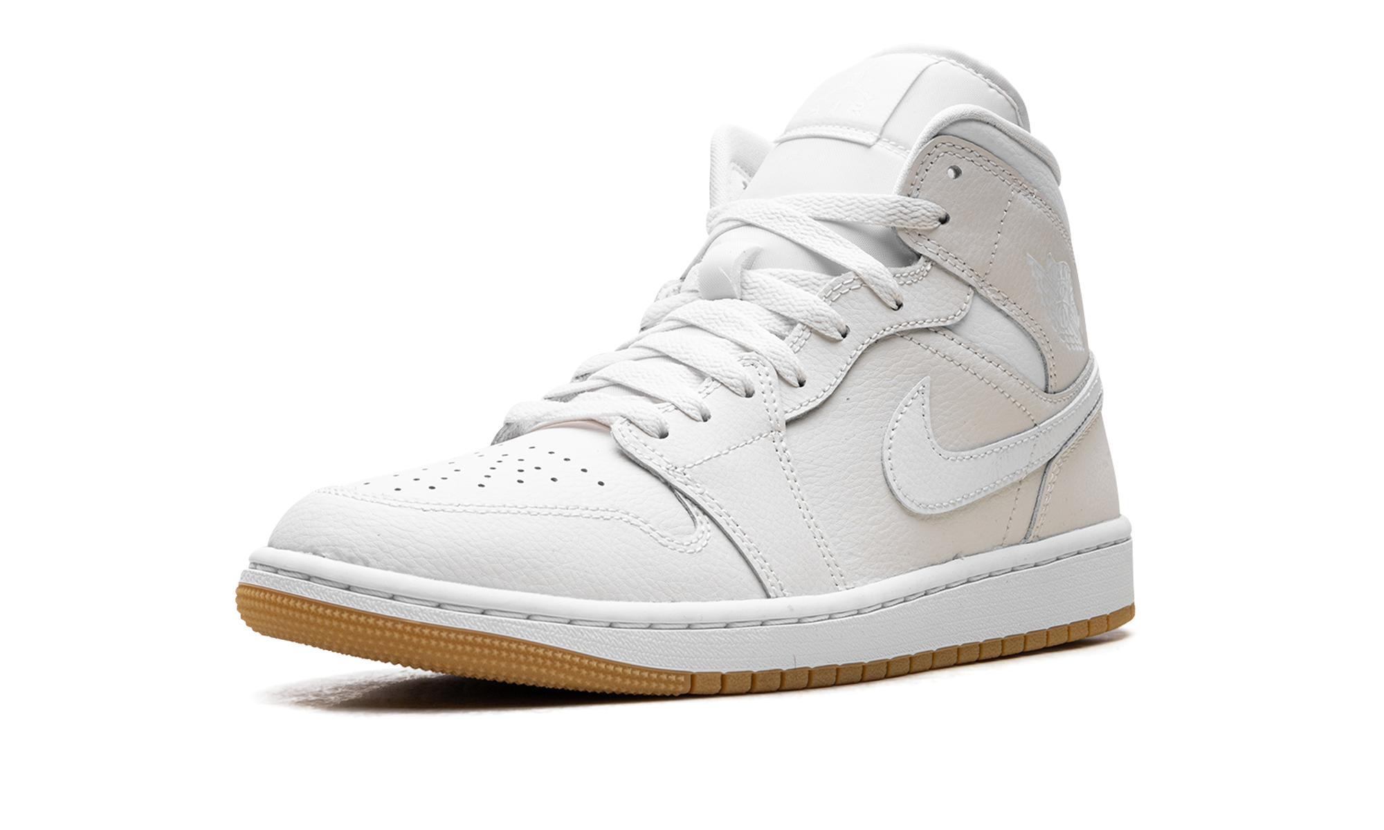 jordan 1 mid phantom gum women s+BQ6472-021+left diagnol single view