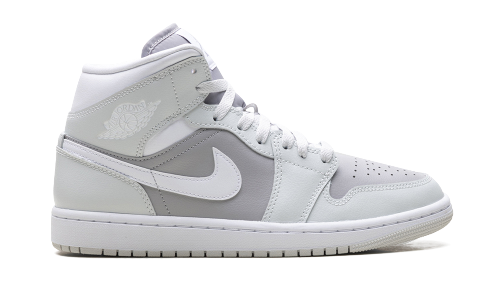jordan 1 mid photon dust atmosphere grey women s+BQ6472-008+right view