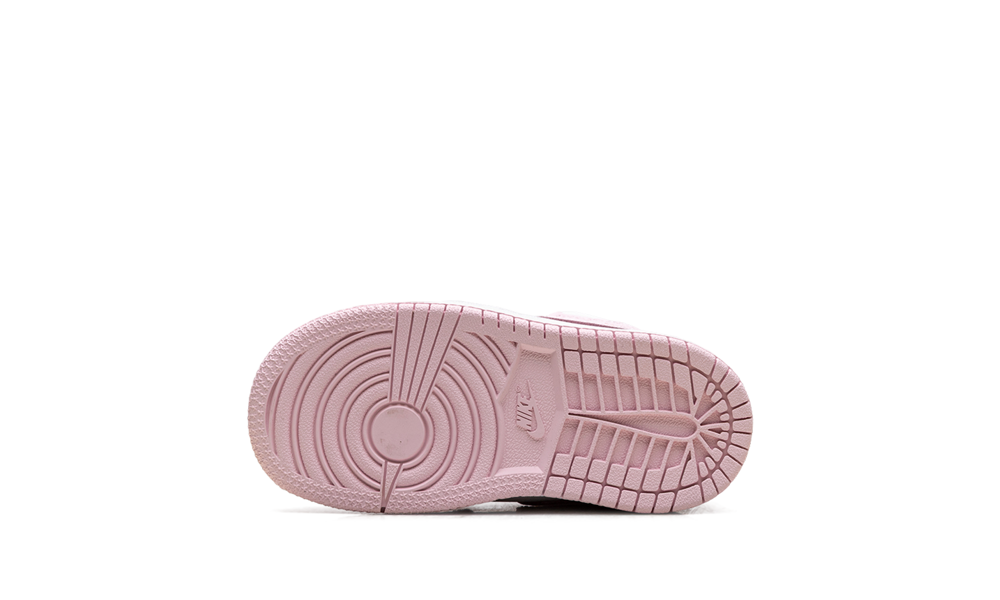jordan 1 mid pink foam fire red td+DQ8425-608+bottom view