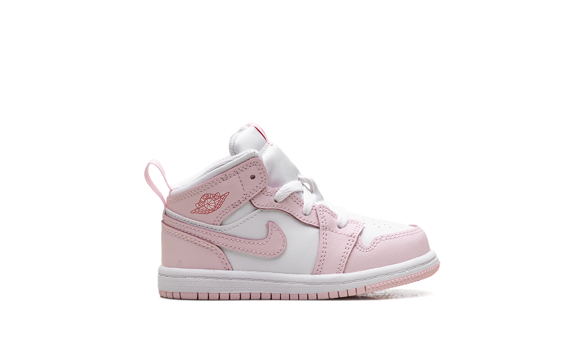 jordan 1 mid pink foam fire red td+DQ8425-608+right view