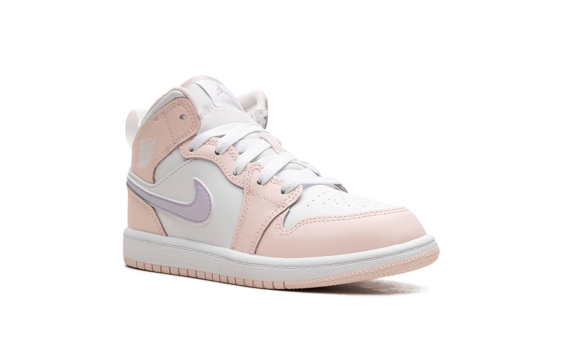 jordan 1 mid pink wash ps+FD8781-601+diagnol right view