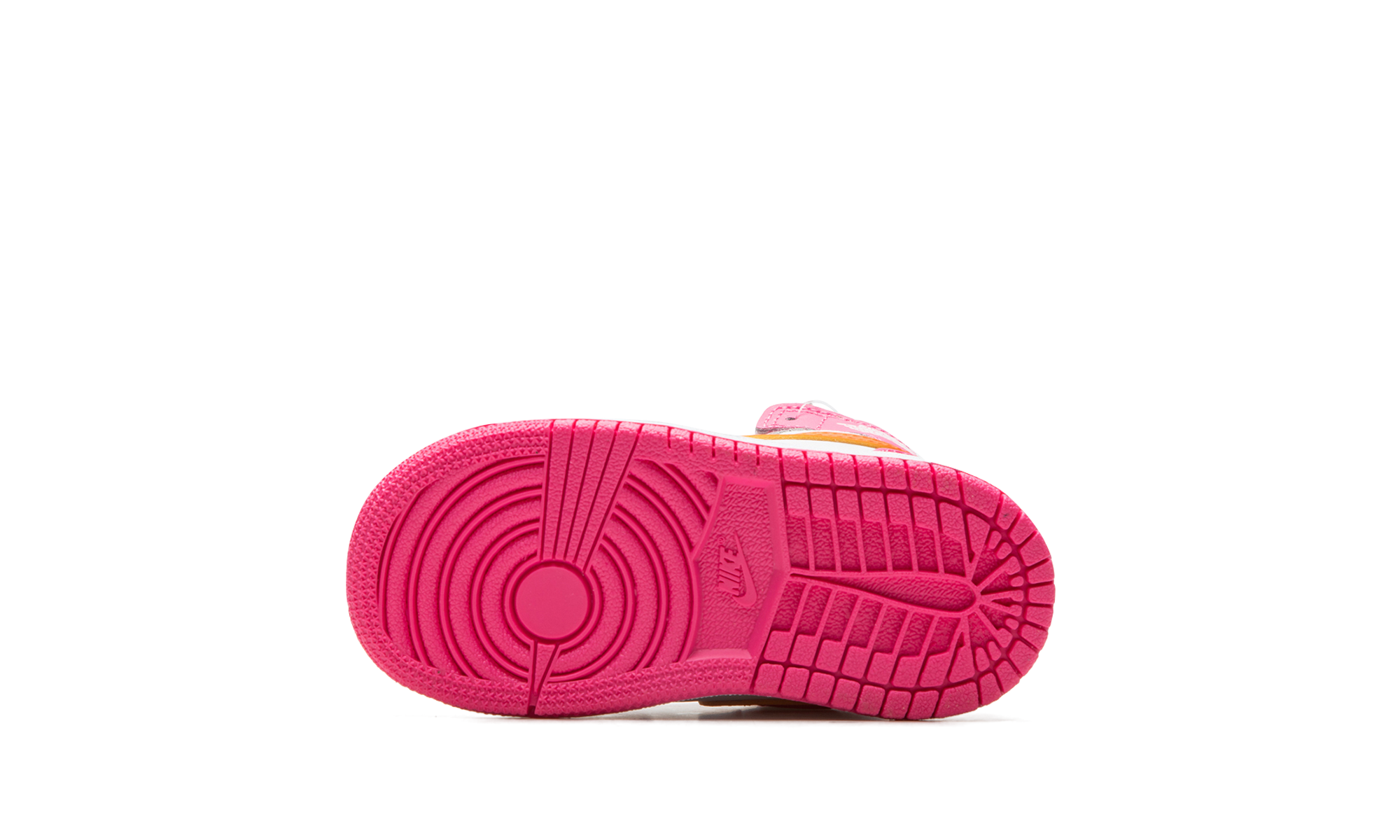 jordan 1 mid pinksicle safety orange td+DX3239-681+bottom view