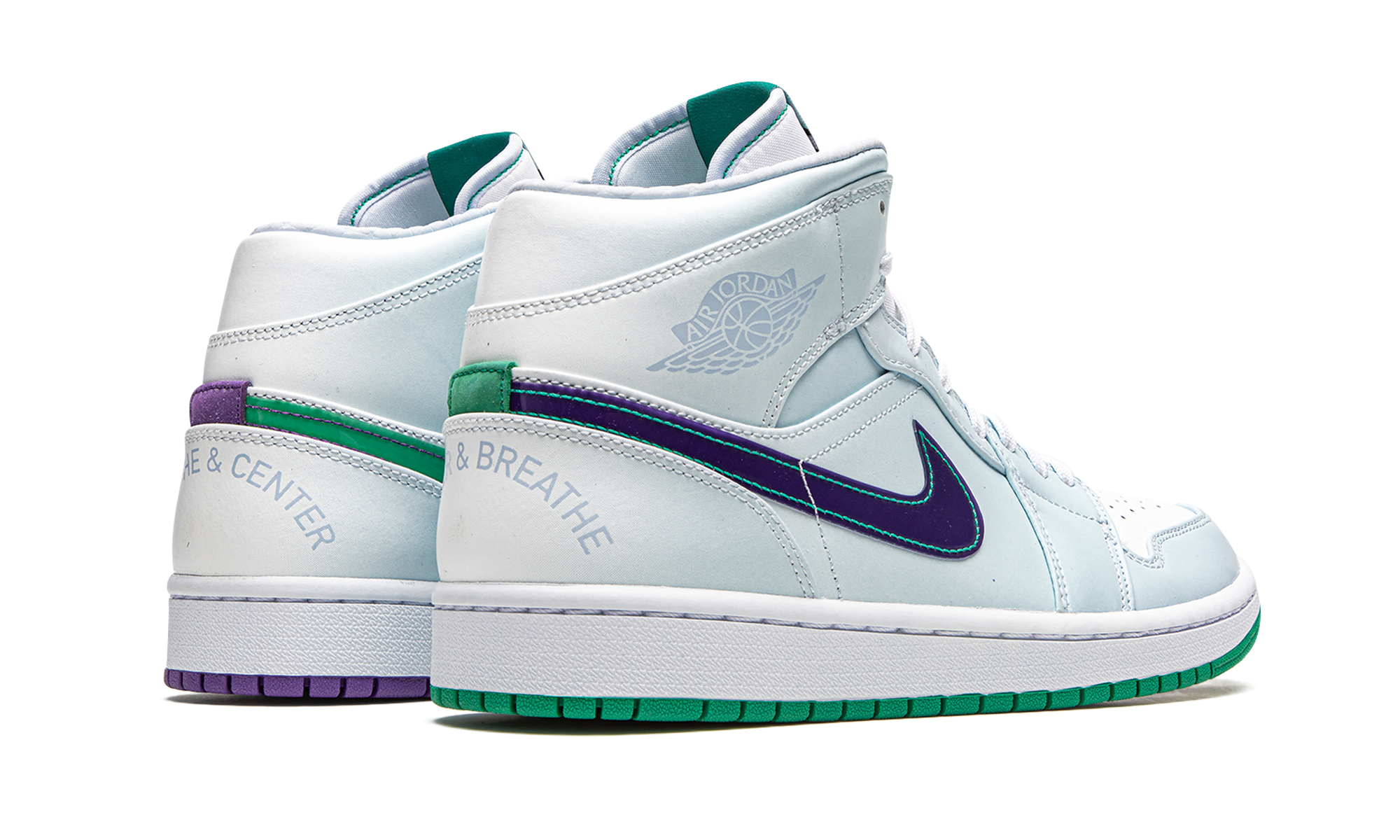 jordan 1 mid pregame pack mindfulness luka doncic+CW5853-100+diagnol right behind view