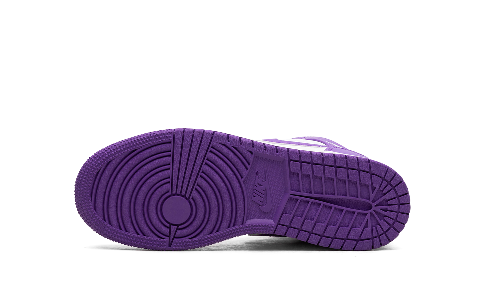 jordan 1 mid purple venom gs+DQ8423-511+bottom view