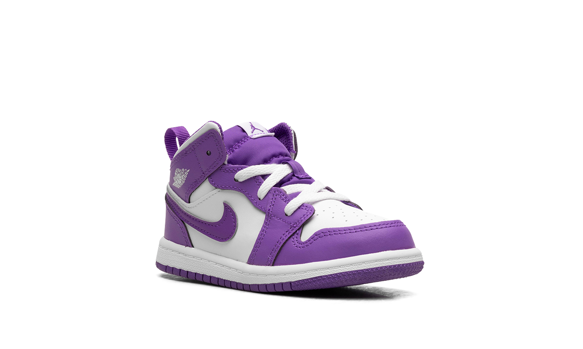jordan 1 mid purple venom td+DQ8425-511+diagnol right view