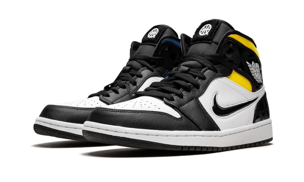 jordan 1 mid quai 54 2019+CJ9219-001+bottom view