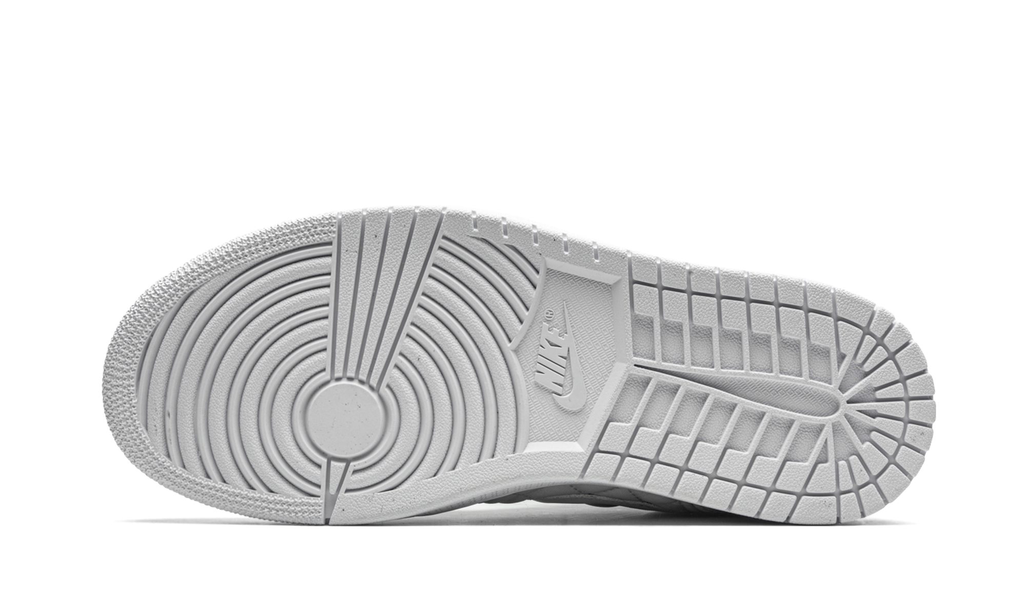 jordan 1 mid quilted white women s+DB6078-100+bottom view