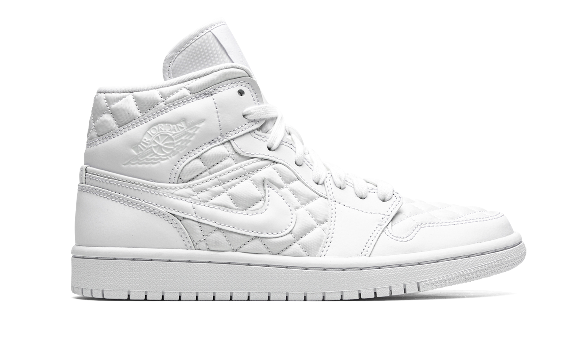 jordan 1 mid quilted white women s+DB6078-100+right view