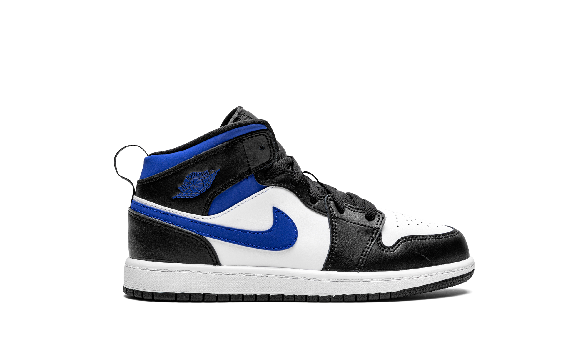 jordan 1 mid racer blue ps+640734-140+right view