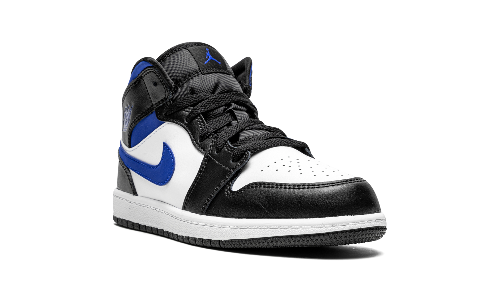 jordan 1 mid racer blue ps+640734-140+diagnol right view