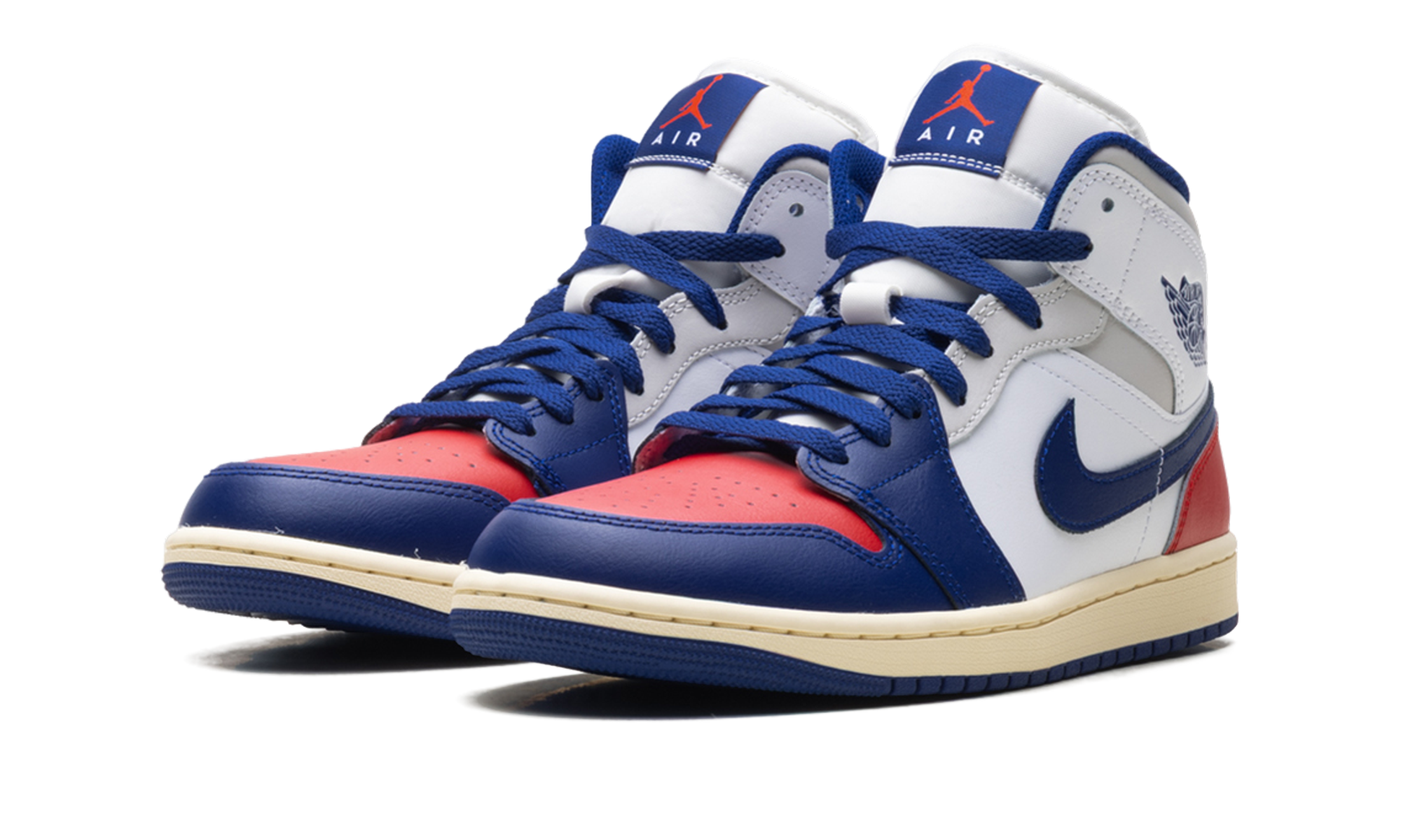 jordan 1 mid rare air+DQ8426-102+diagnol left view
