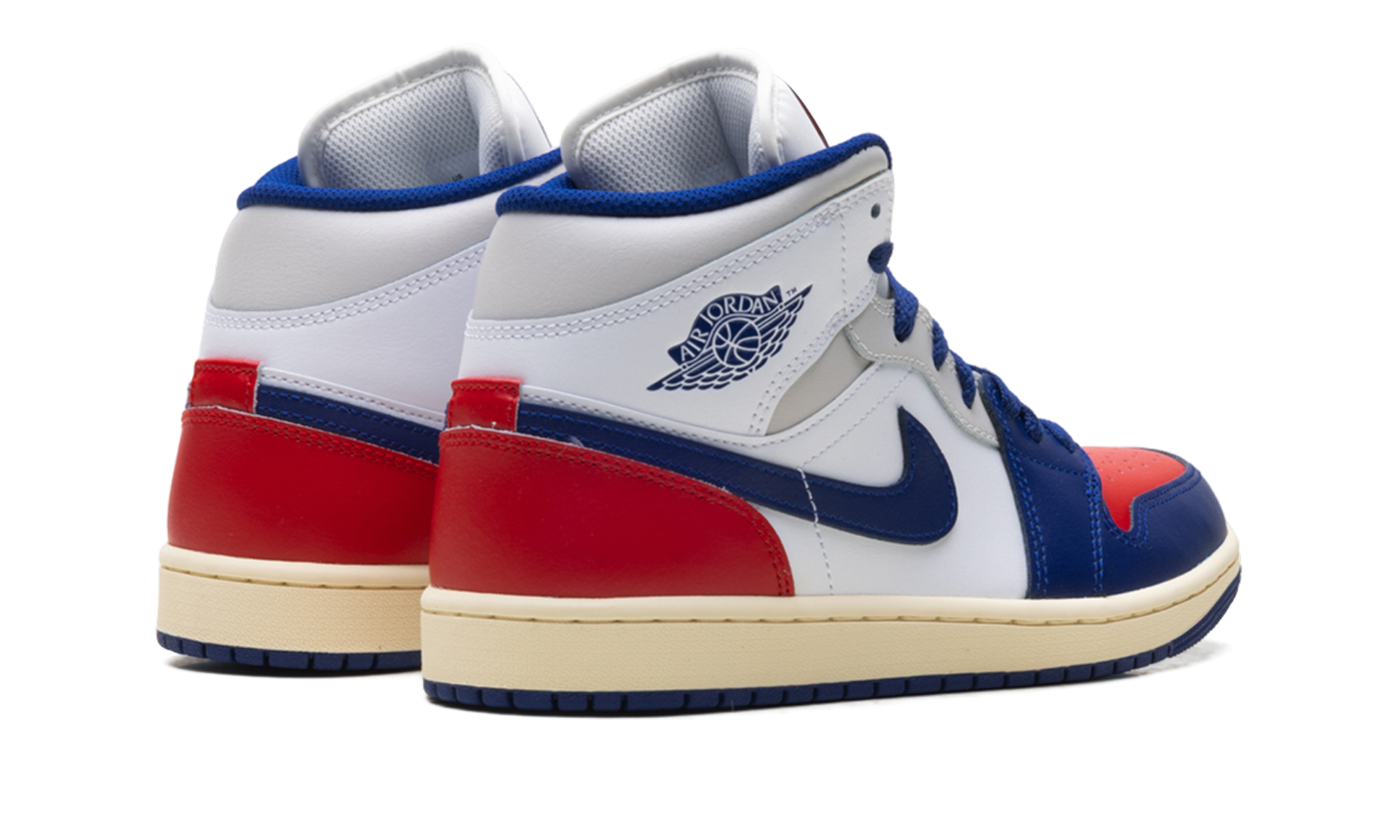 jordan 1 mid rare air+DQ8426-102+diagnol right behind view