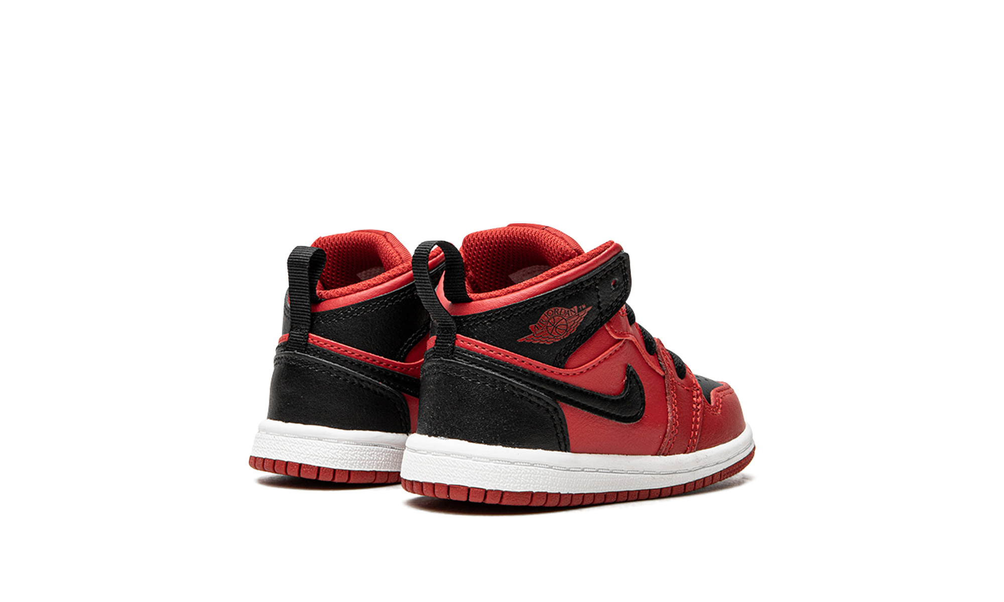 jordan 1 mid reverse bred td+640735-660+diagnol right behind view
