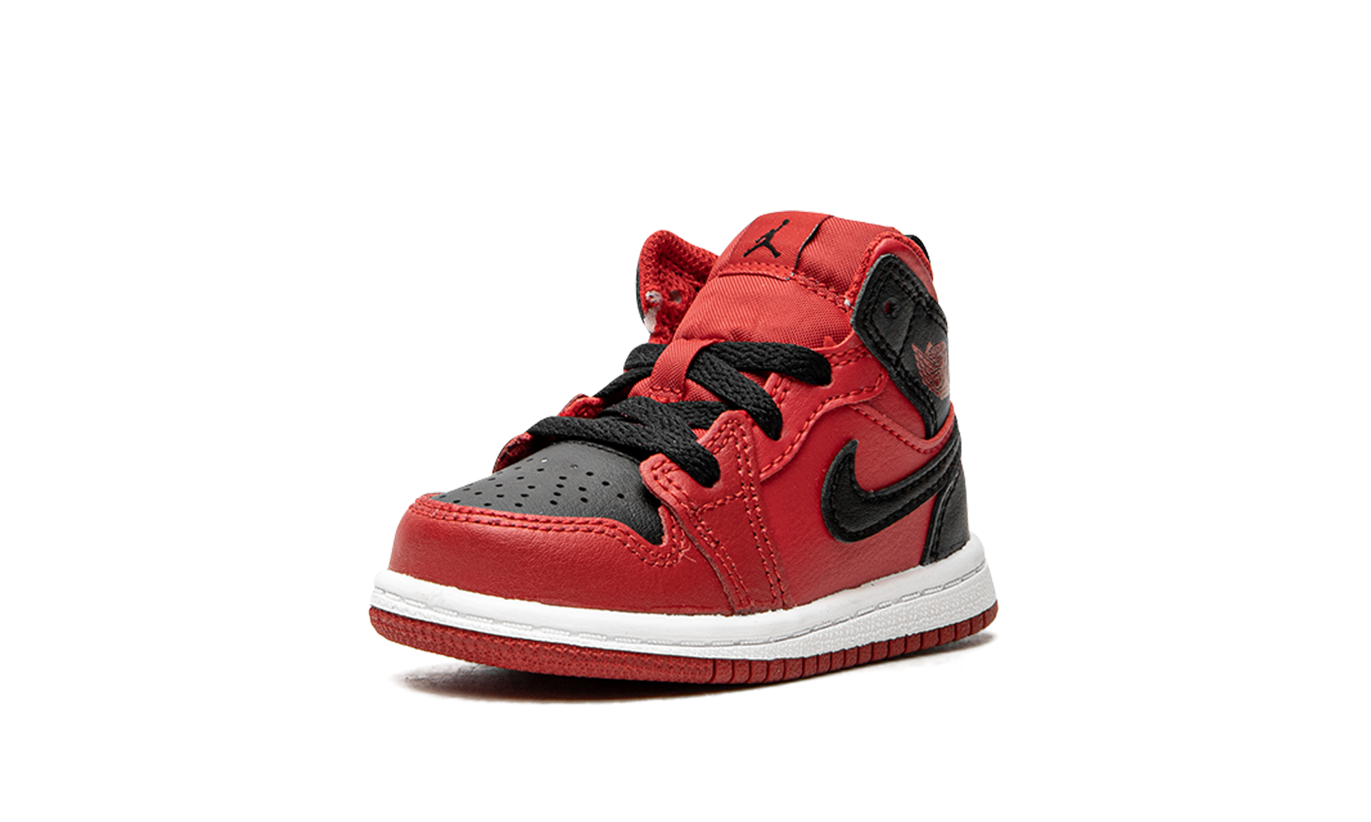 jordan 1 mid reverse bred td+640735-660+left diagnol single view