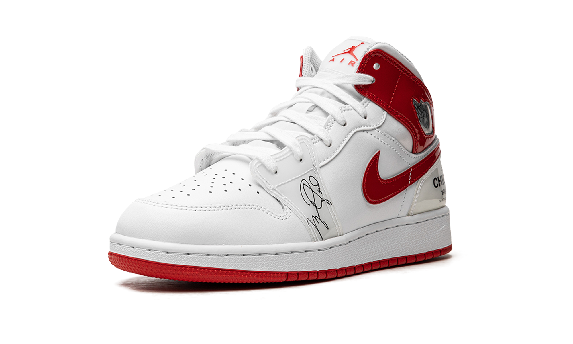 jordan 1 mid rookie season gs+DR6496-116+left diagnol single view