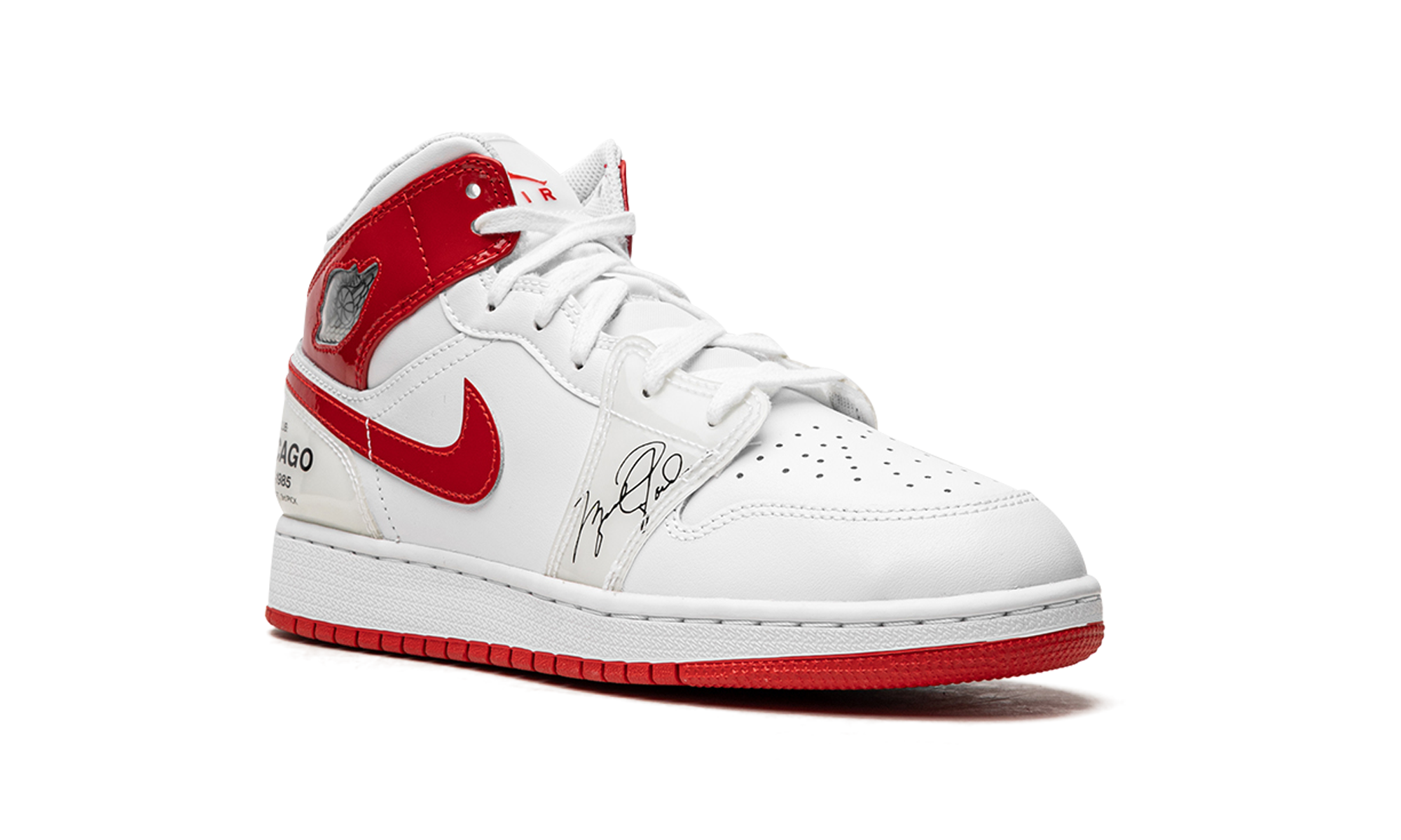 jordan 1 mid rookie season gs+DR6496-116+diagnol right view