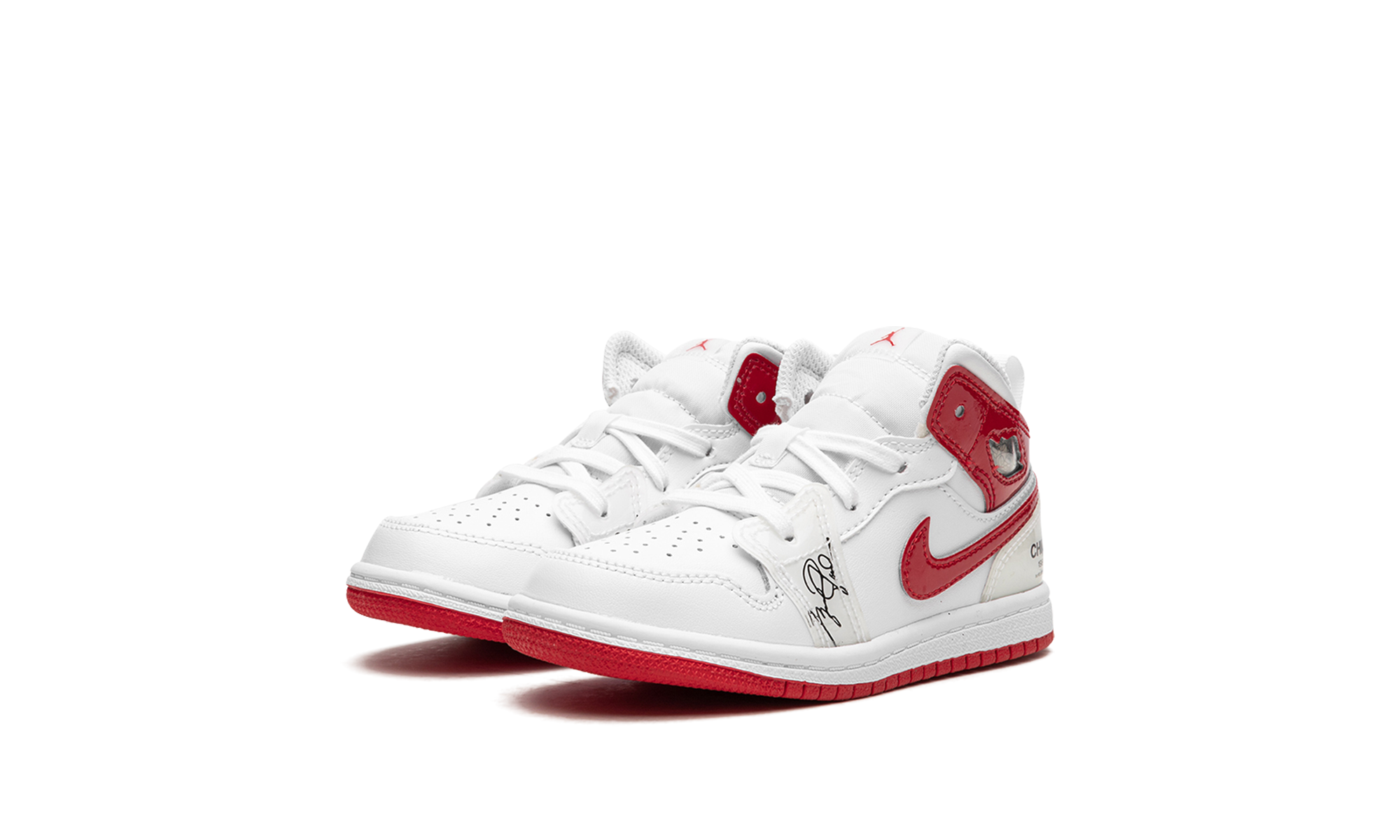 jordan 1 mid rookie season td+DR6497-116+diagnol left view
