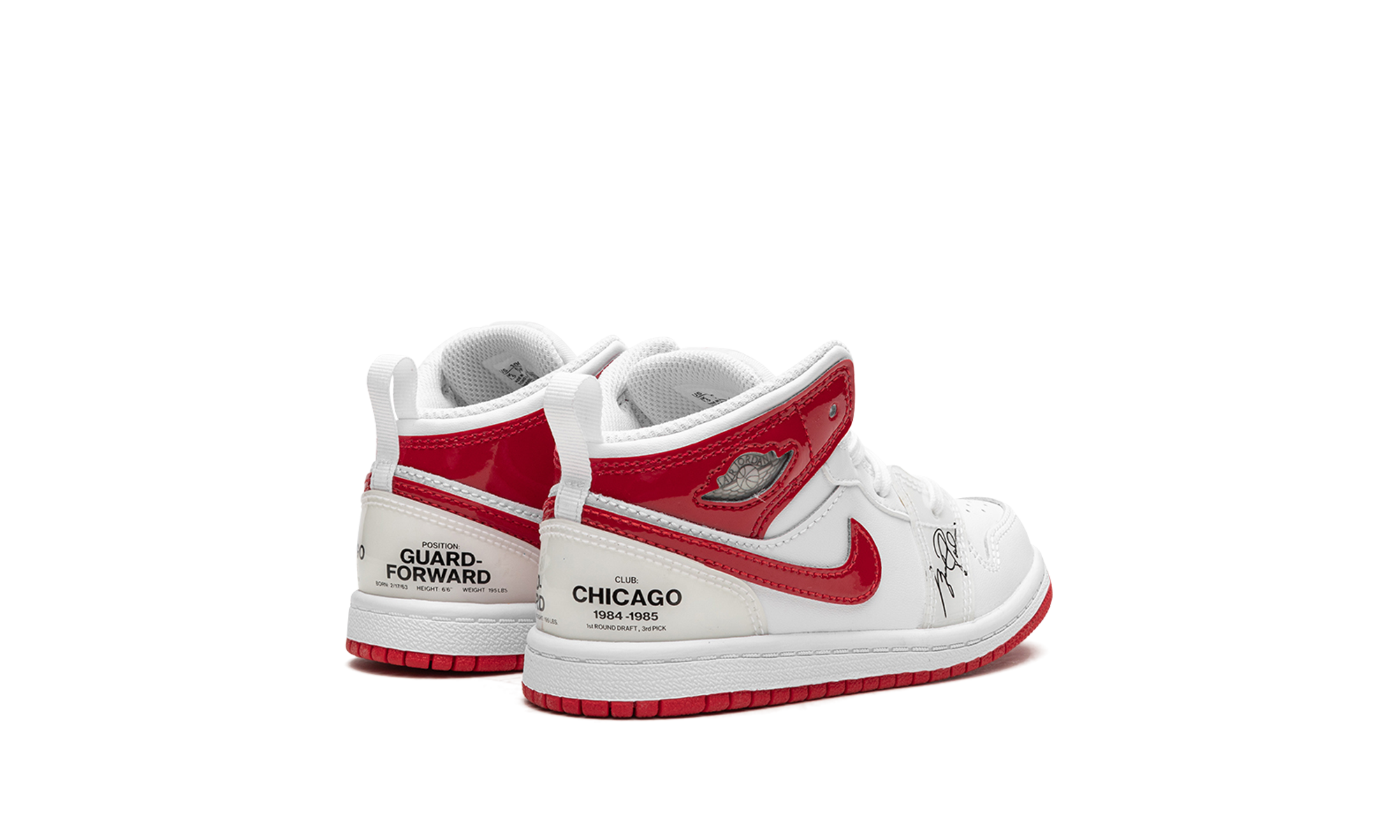 jordan 1 mid rookie season td+DR6497-116+diagnol right behind view