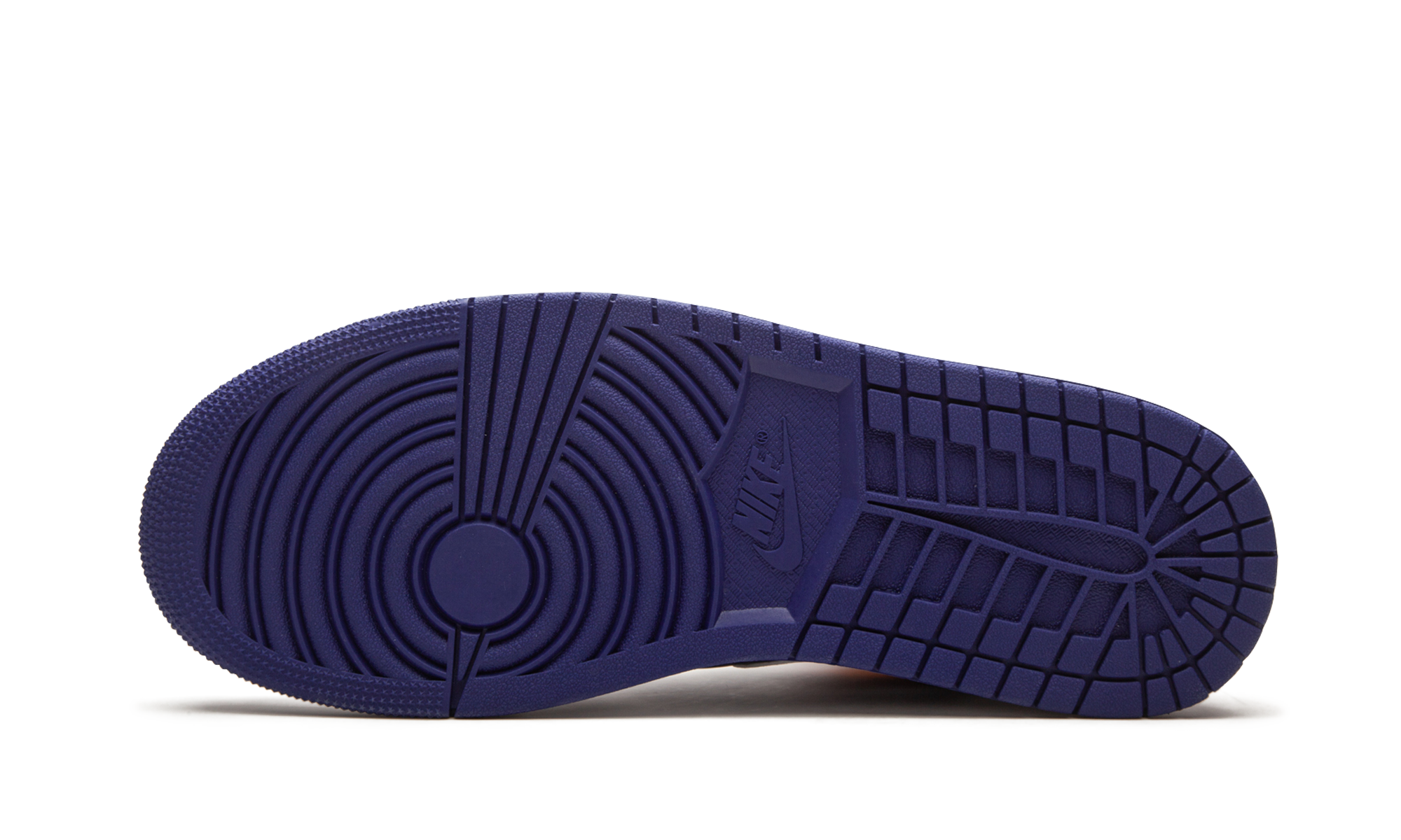 jordan 1 mid royal blue laser orange+554724-131+bottom view