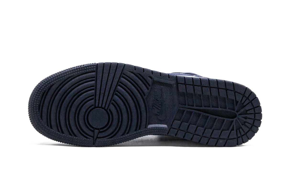 jordan 1 mid sanded purple gs+554725-445+bottom view