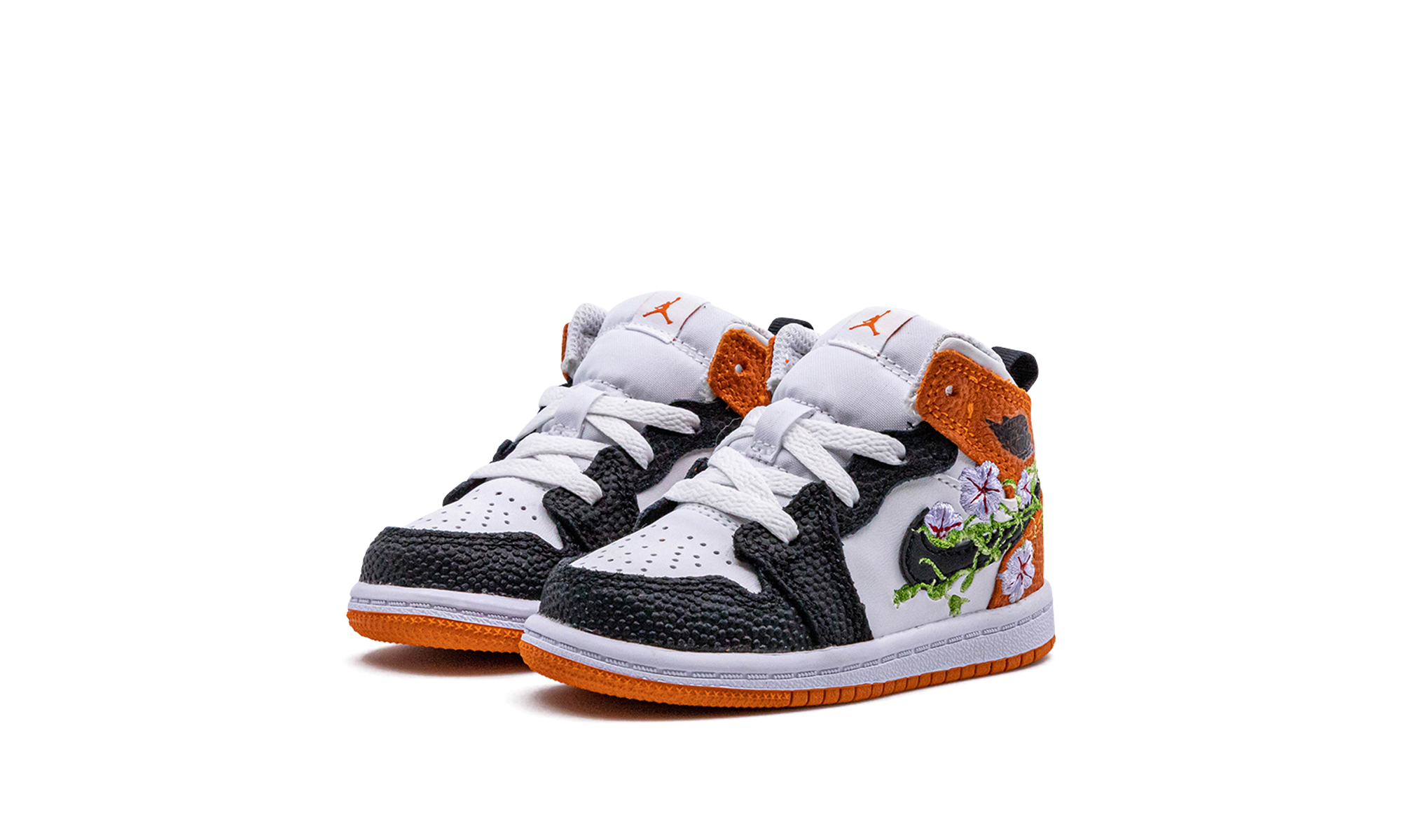 jordan 1 mid se basketball blossom td+DQ8391-100+diagnol left view