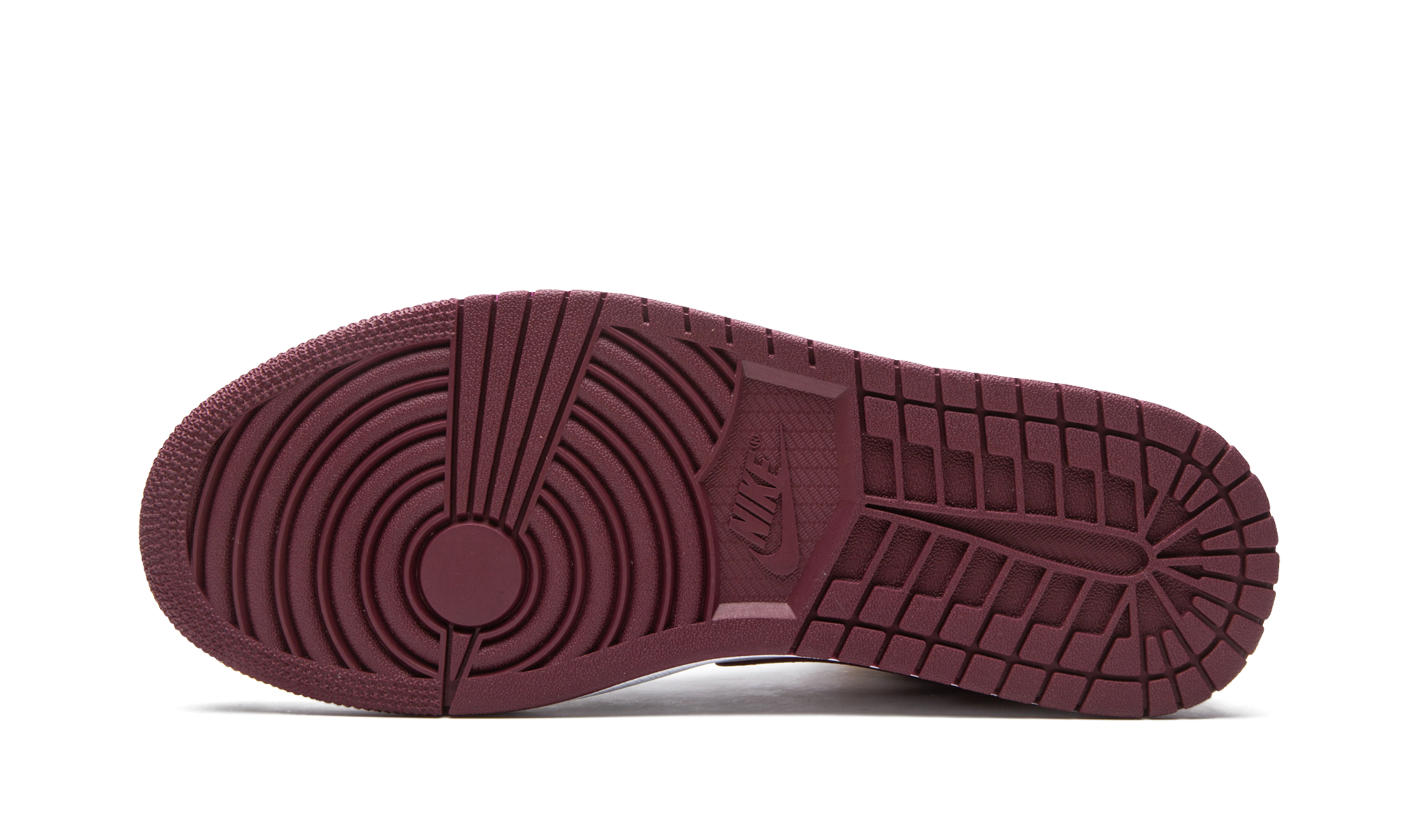 jordan 1 mid se black dark beetroot women s+CZ4385-016+bottom view