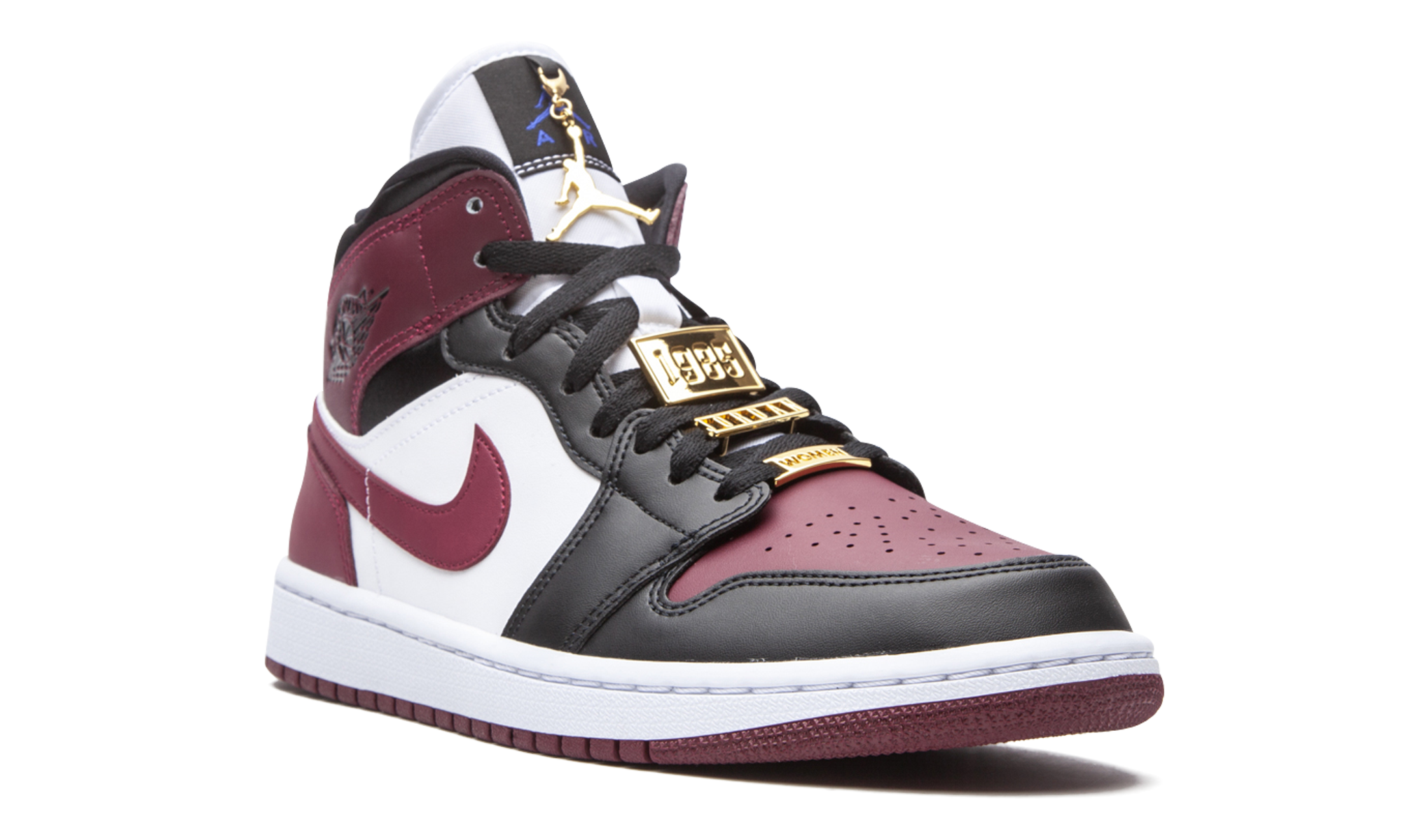 jordan 1 mid se black dark beetroot women s+CZ4385-016+diagnol right view