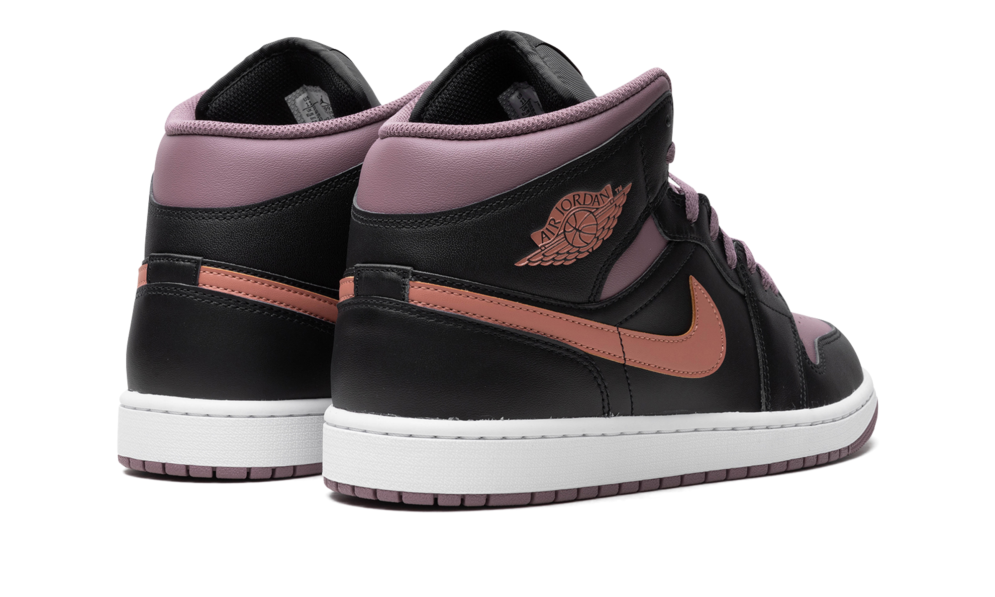 jordan 1 mid se black sky j mauve+FB9911-008+diagnol right behind view