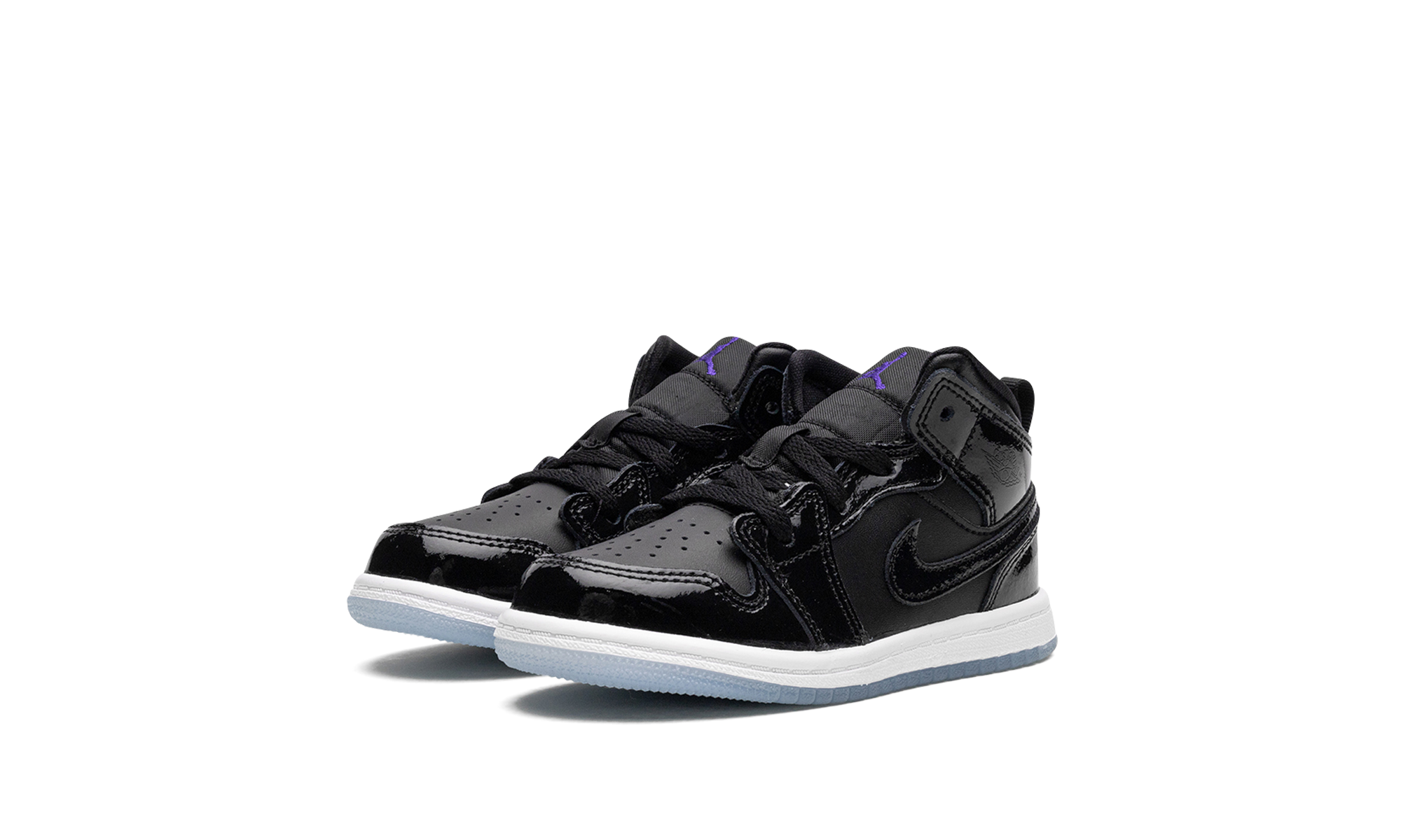 jordan 1 mid se black white dark concord td+DV1338-004+diagnol left view