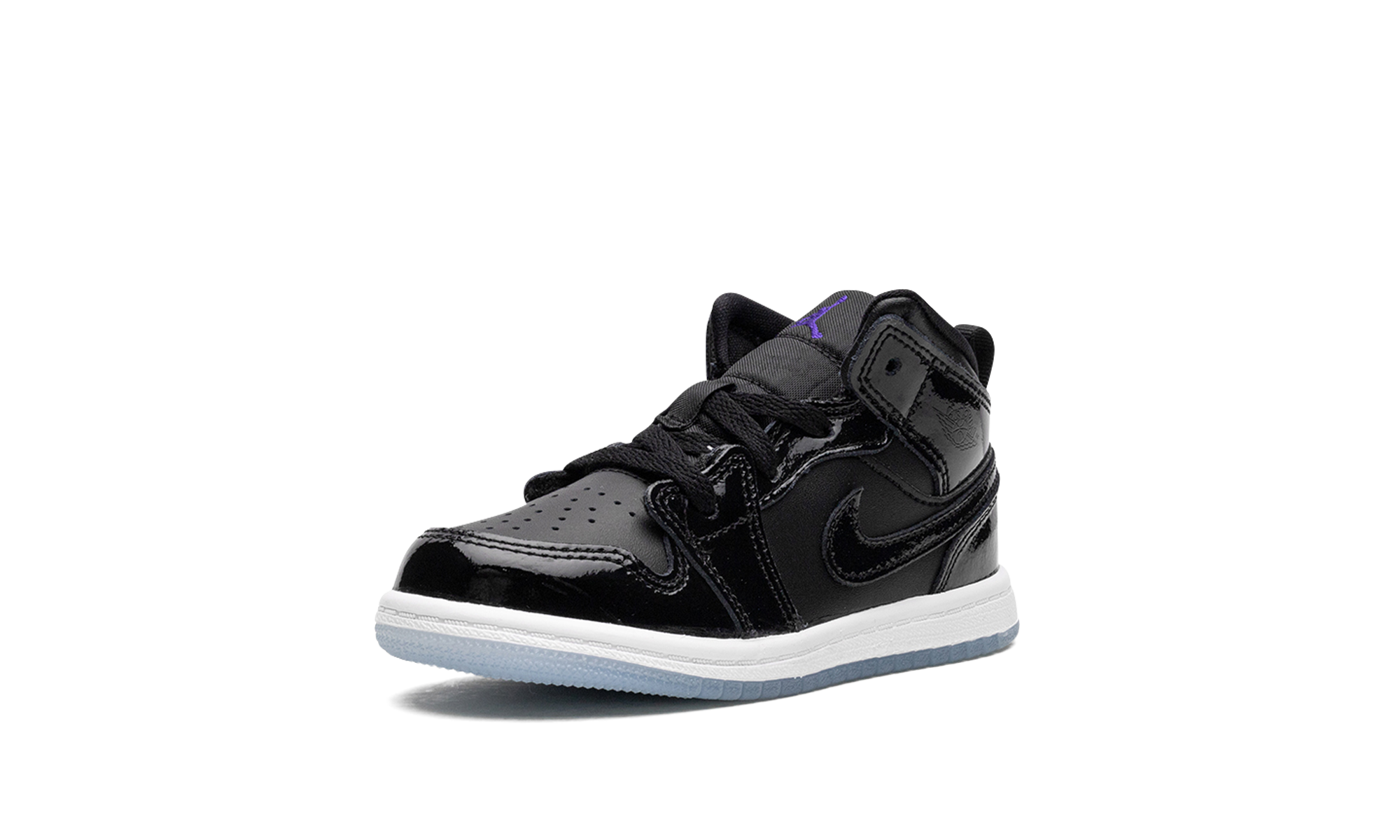 jordan 1 mid se black white dark concord td+DV1338-004+left diagnol single view