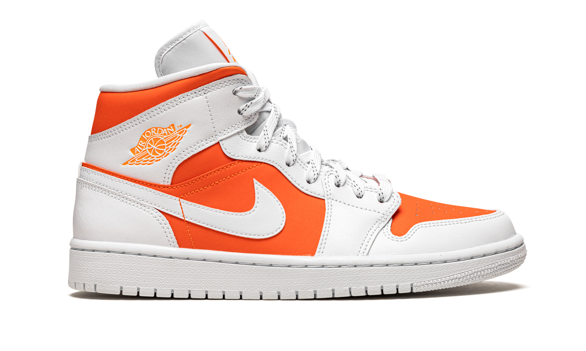 jordan 1 mid se bright citrus women s+CZ0774-800+right view