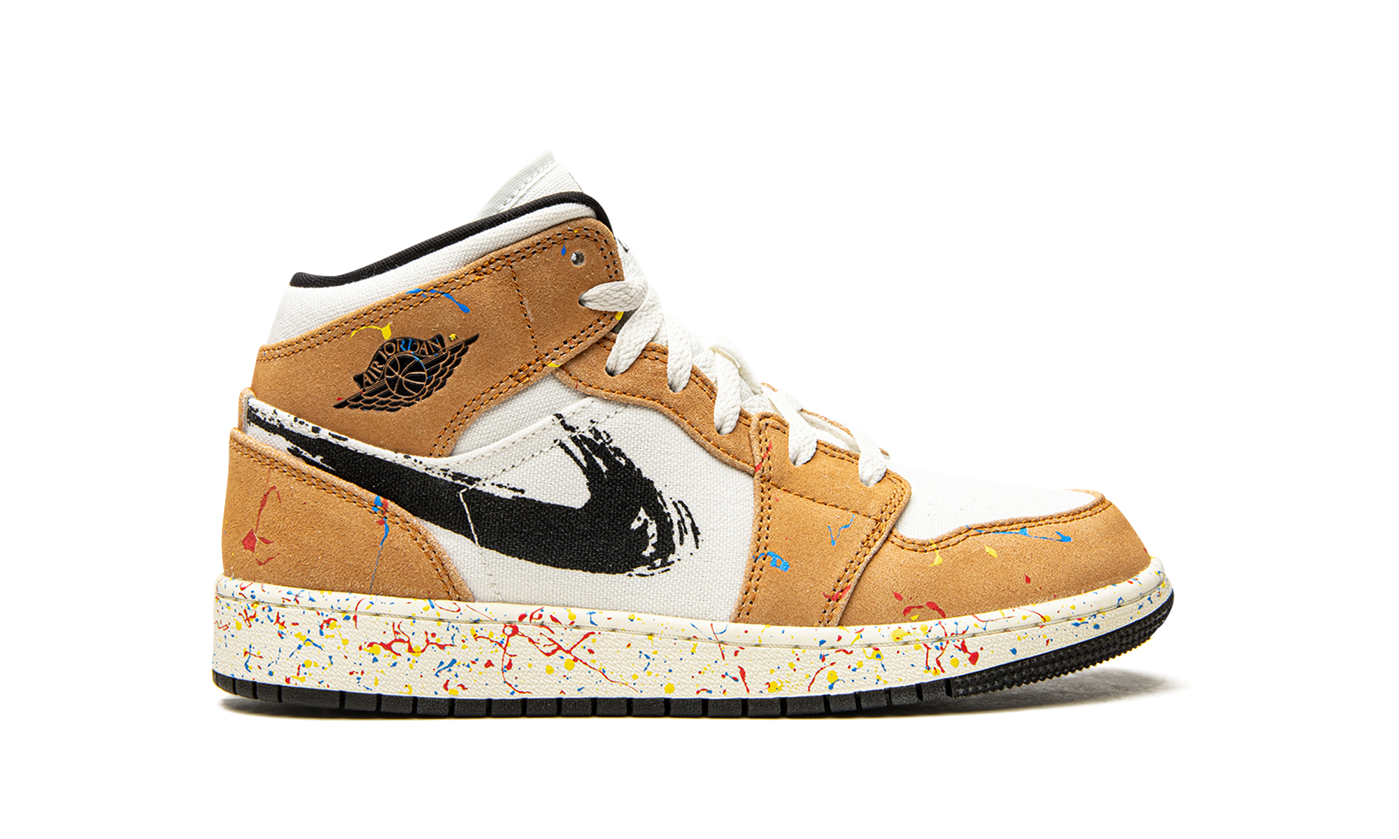 jordan 1 mid se brushstroke gs+DA8006-100+right view