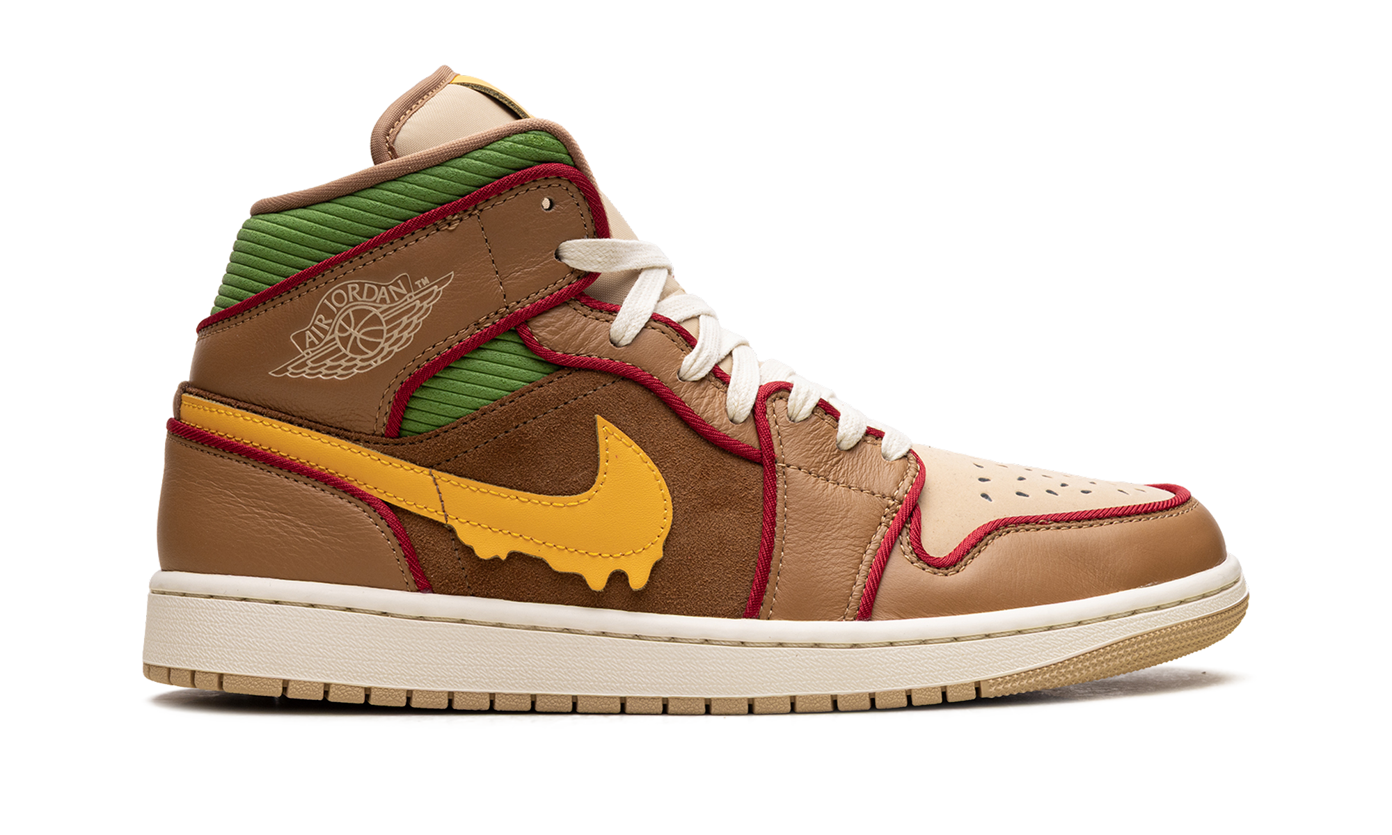 jordan 1 mid se cheeseburger+IB7403-224+right view