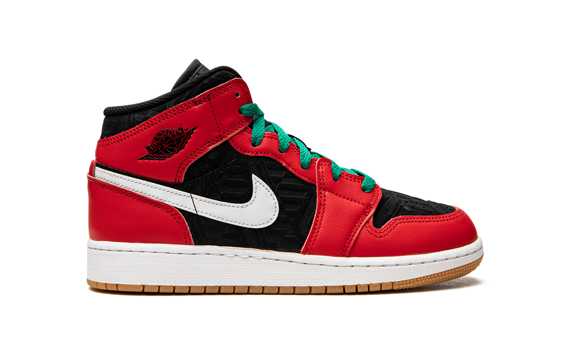 jordan 1 mid se christmas gs+DQ8418-006+right view