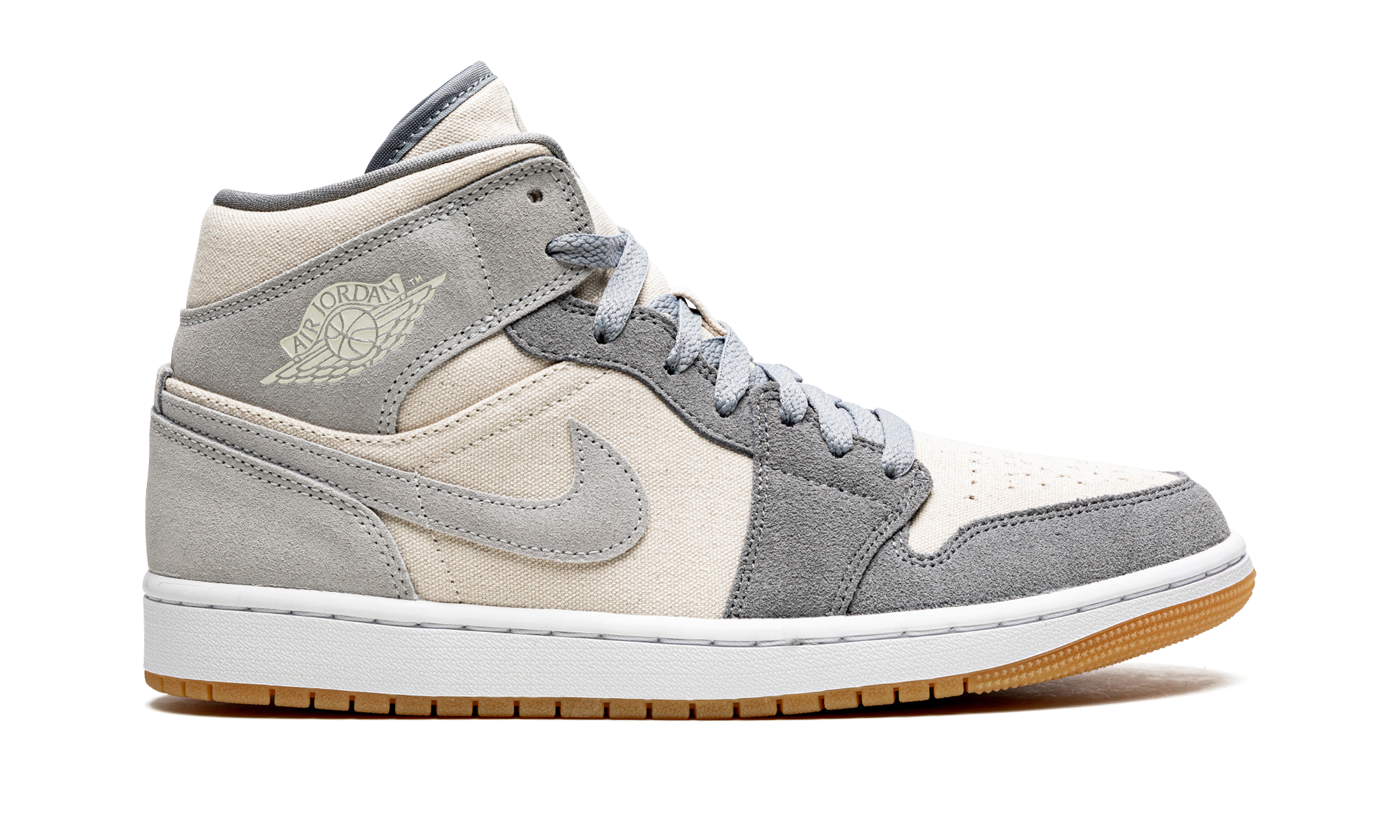 jordan 1 mid se coconut milk particle grey+DN4281-100+right view