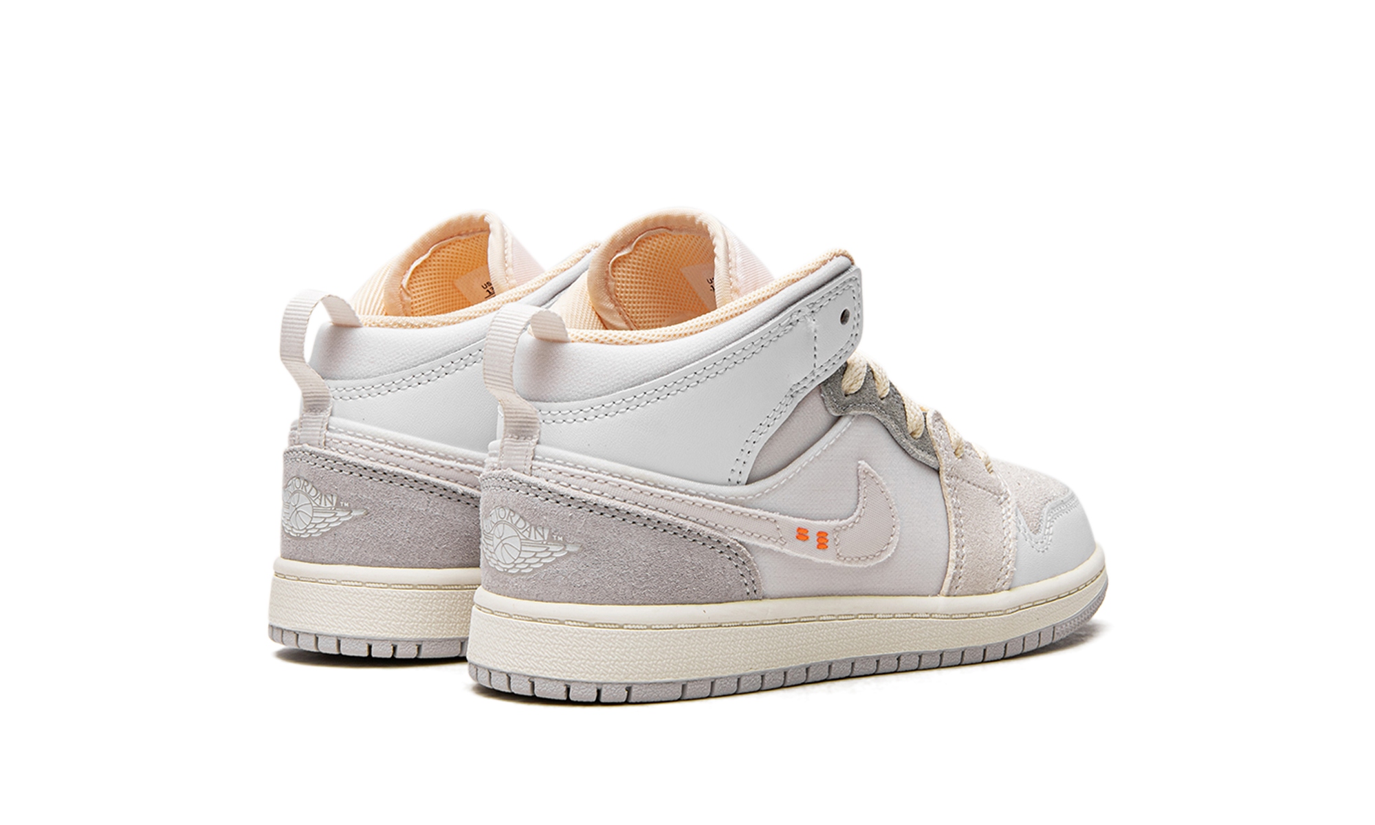jordan 1 mid se craft craft inside out white grey ps+DQ3724-100+diagnol right behind view