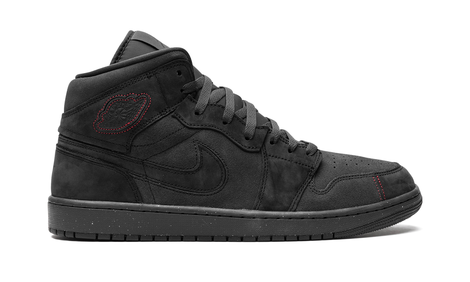 jordan 1 mid se craft dark smoke red+FD8634-001+right view