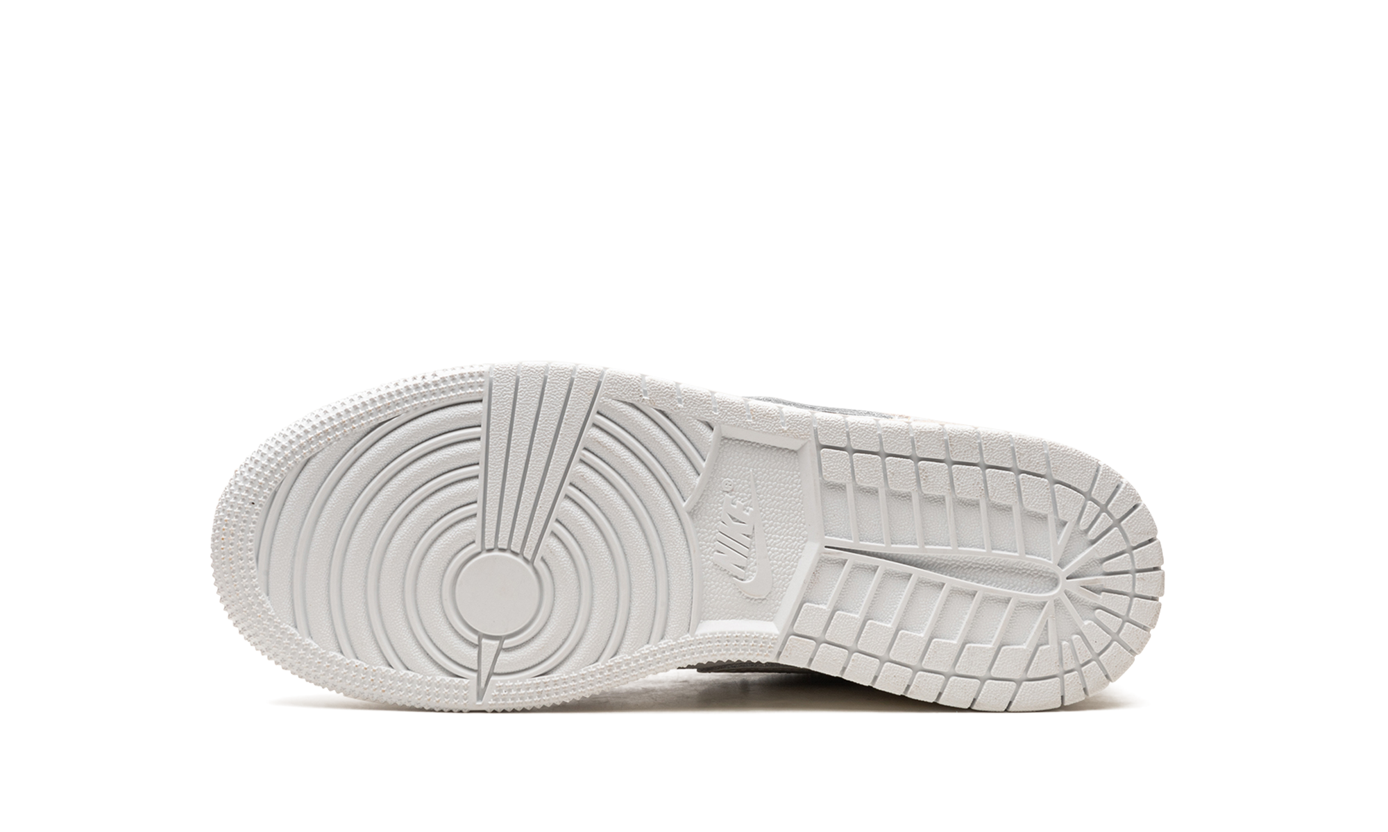 jordan 1 mid se craft inside out tech grey gs+FB9142-120+bottom view