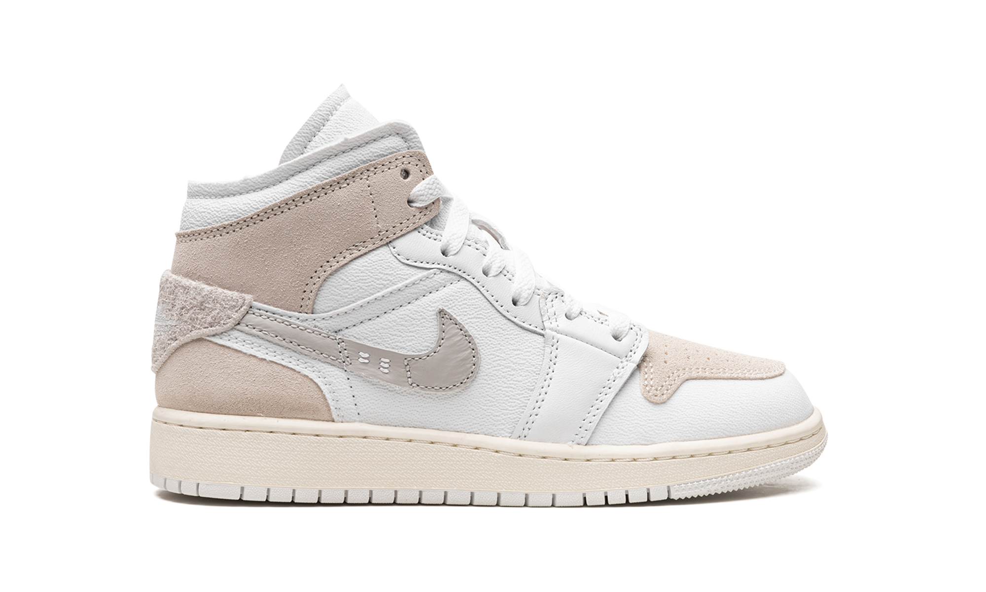 jordan 1 mid se craft inside out tech grey gs+FB9142-120+right view