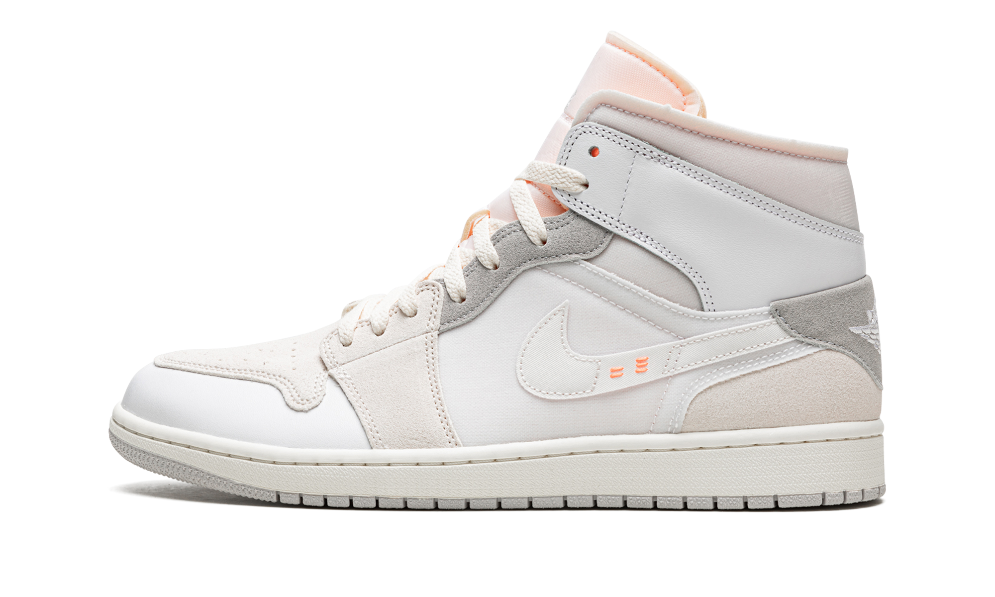 jordan 1 mid se craft inside out white grey+DM9652-100+diagnol right view 1